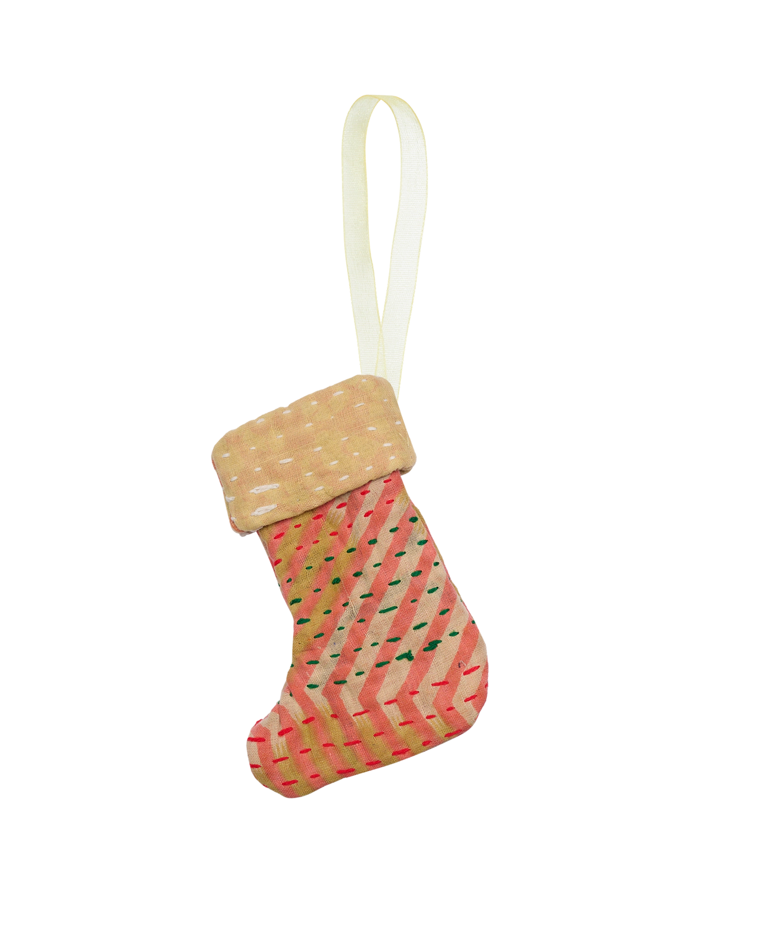 Christmas Sock Ornament - No. 3