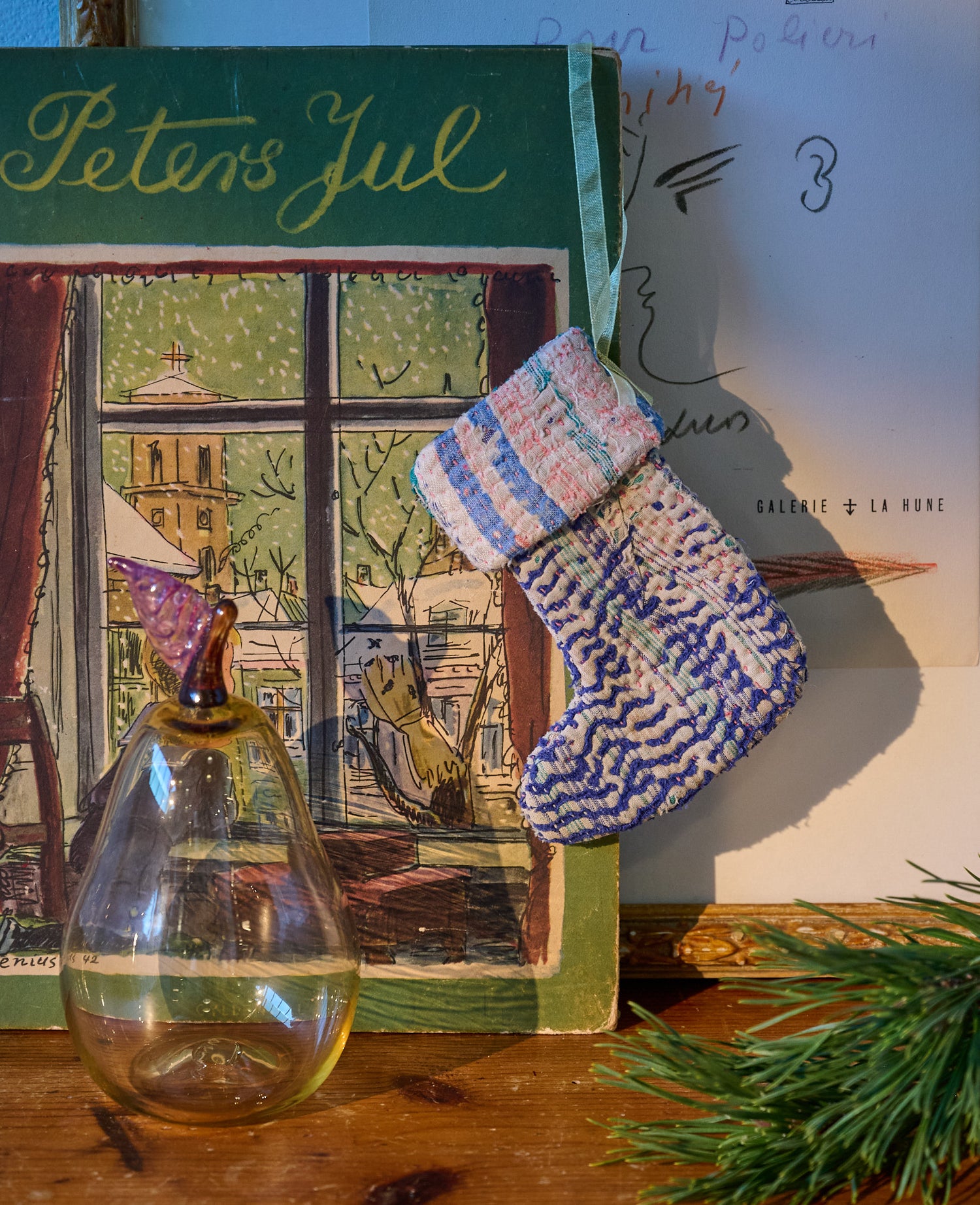 Christmas Sock Ornament - No. 42