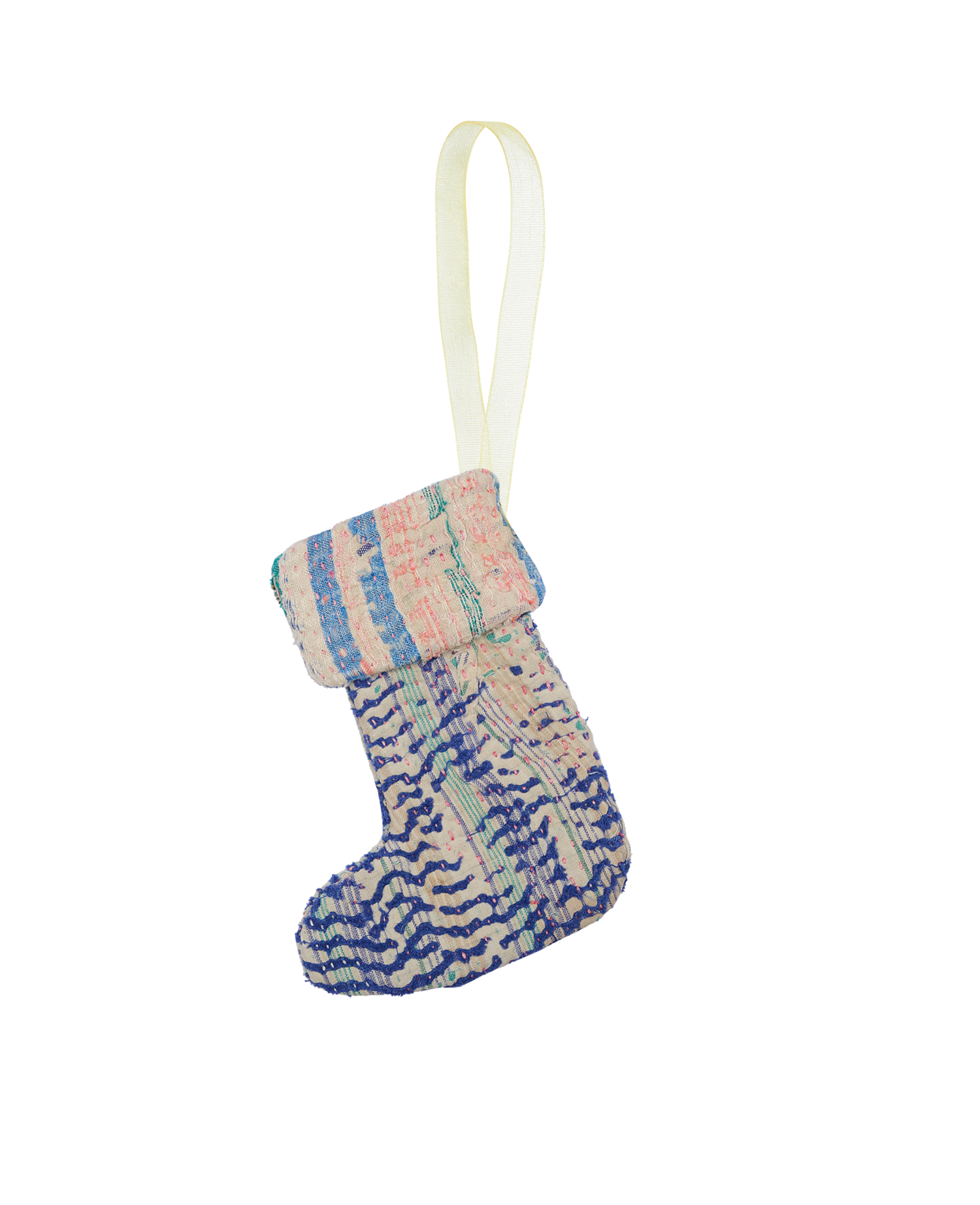 Christmas Sock Ornament - No. 42