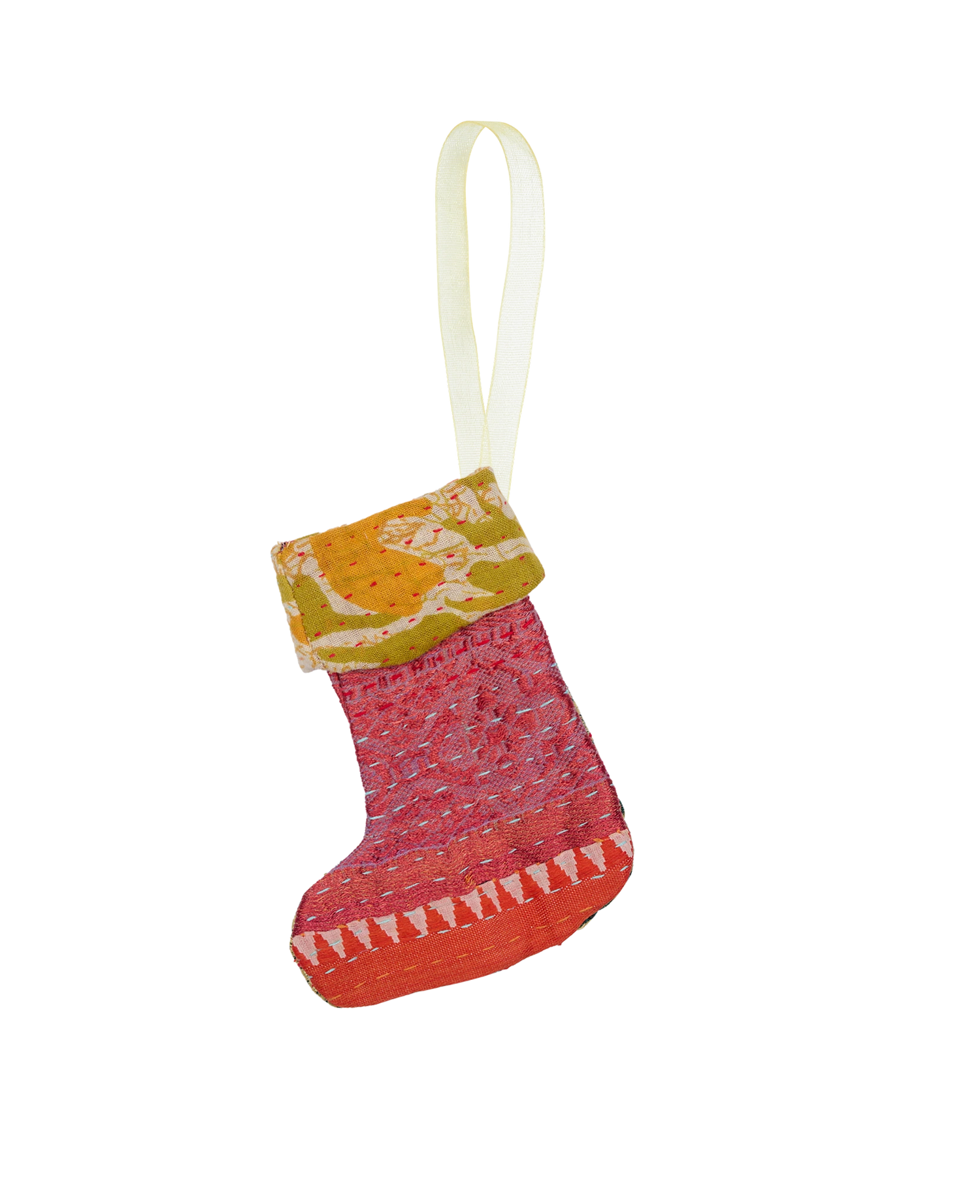 Christmas Sock Ornament - No. 49