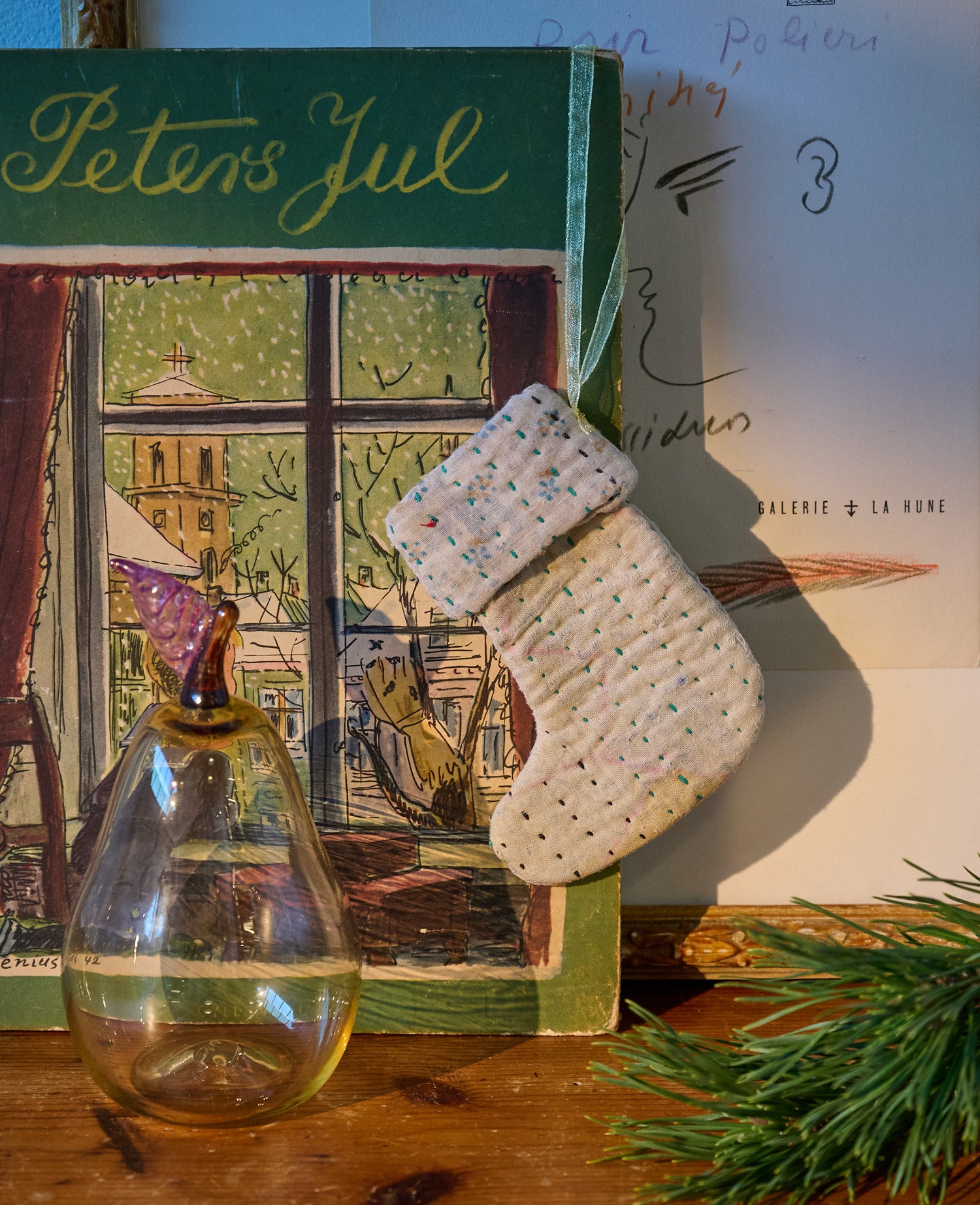 Christmas Sock Ornament - No. 5