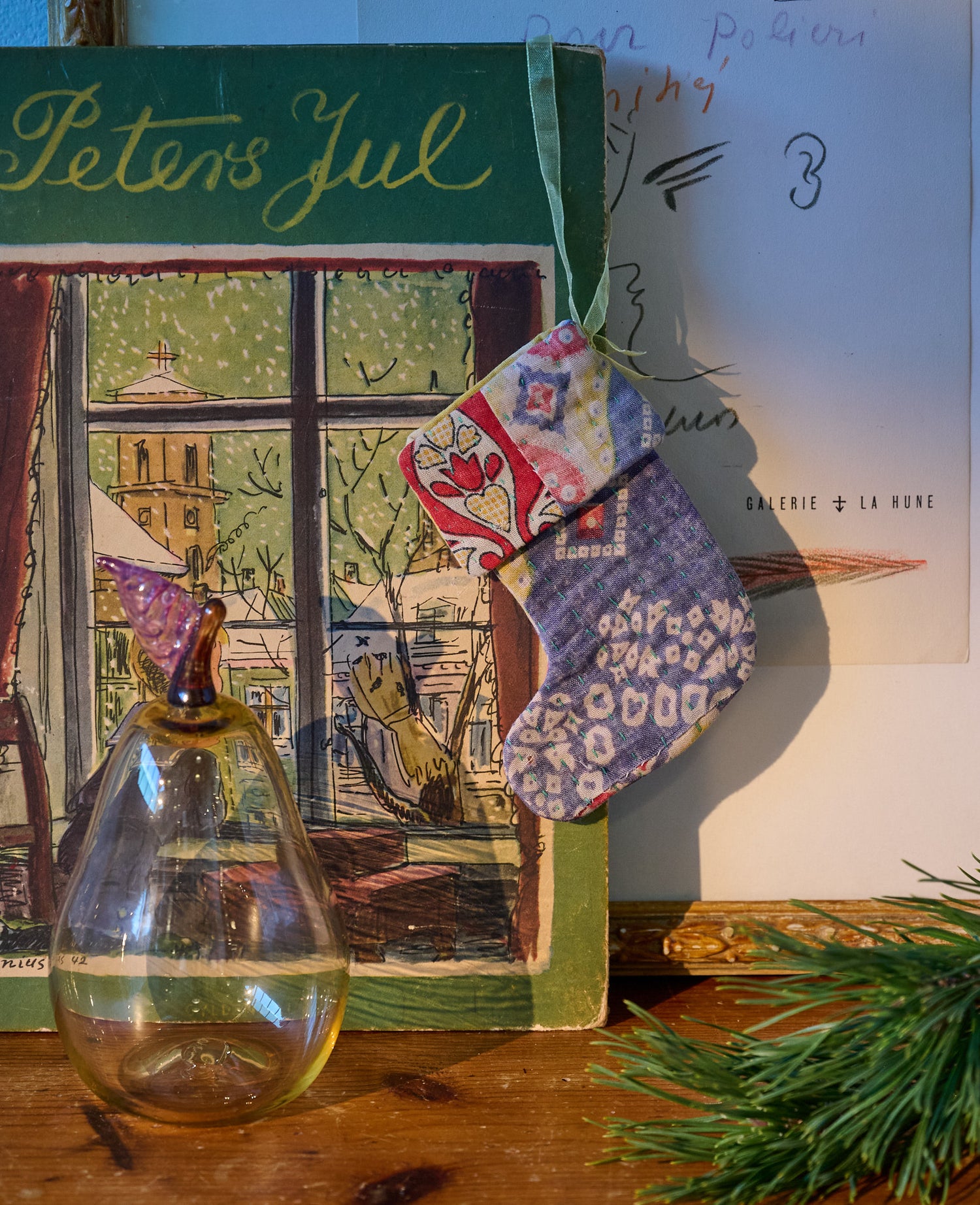 Christmas Sock Ornament - No. 59