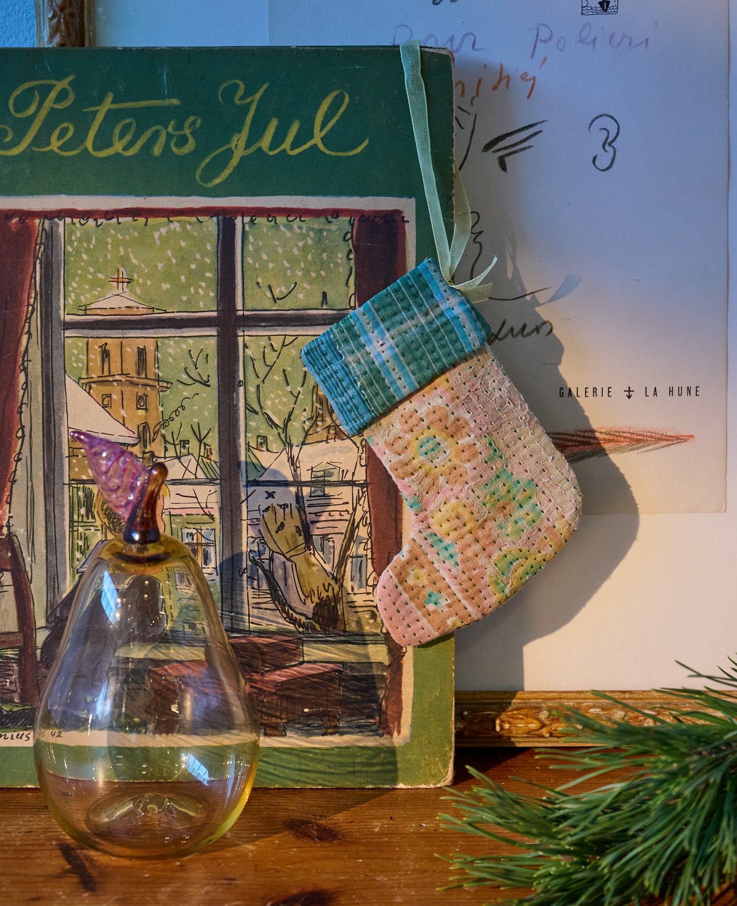 Christmas Sock Ornament - No. 71