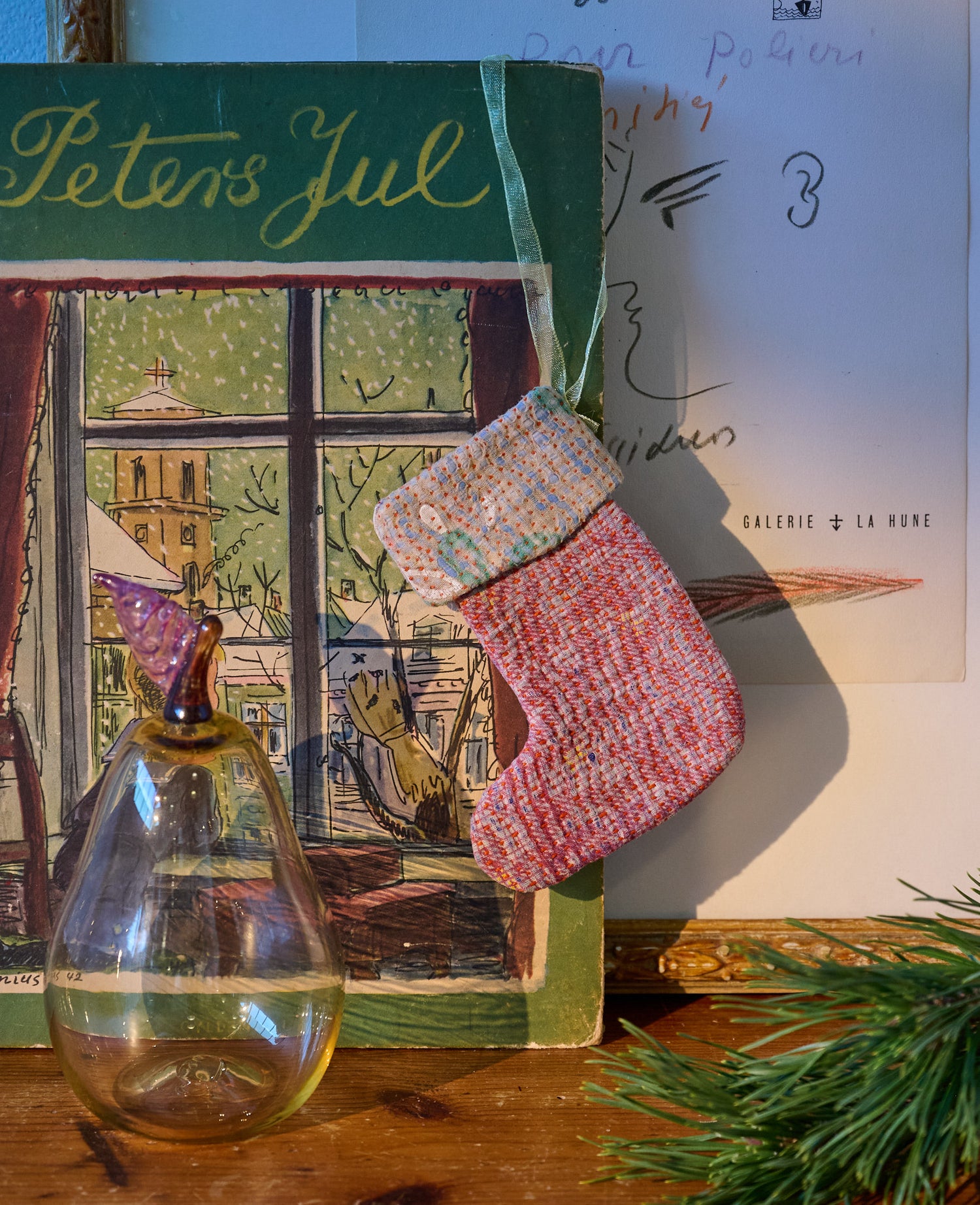 Christmas Sock Ornament - No. 80