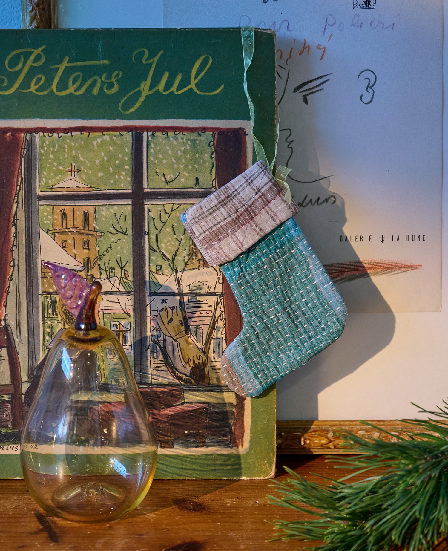 Christmas Sock Ornament - No. 99
