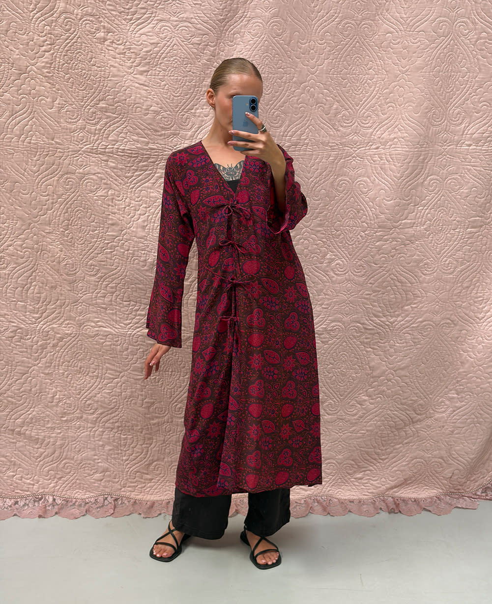 Kamela SILK Wrap Dress - No. 46