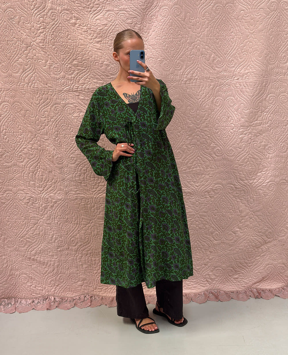 Kamela SILK Wrap Dress - No. 59
