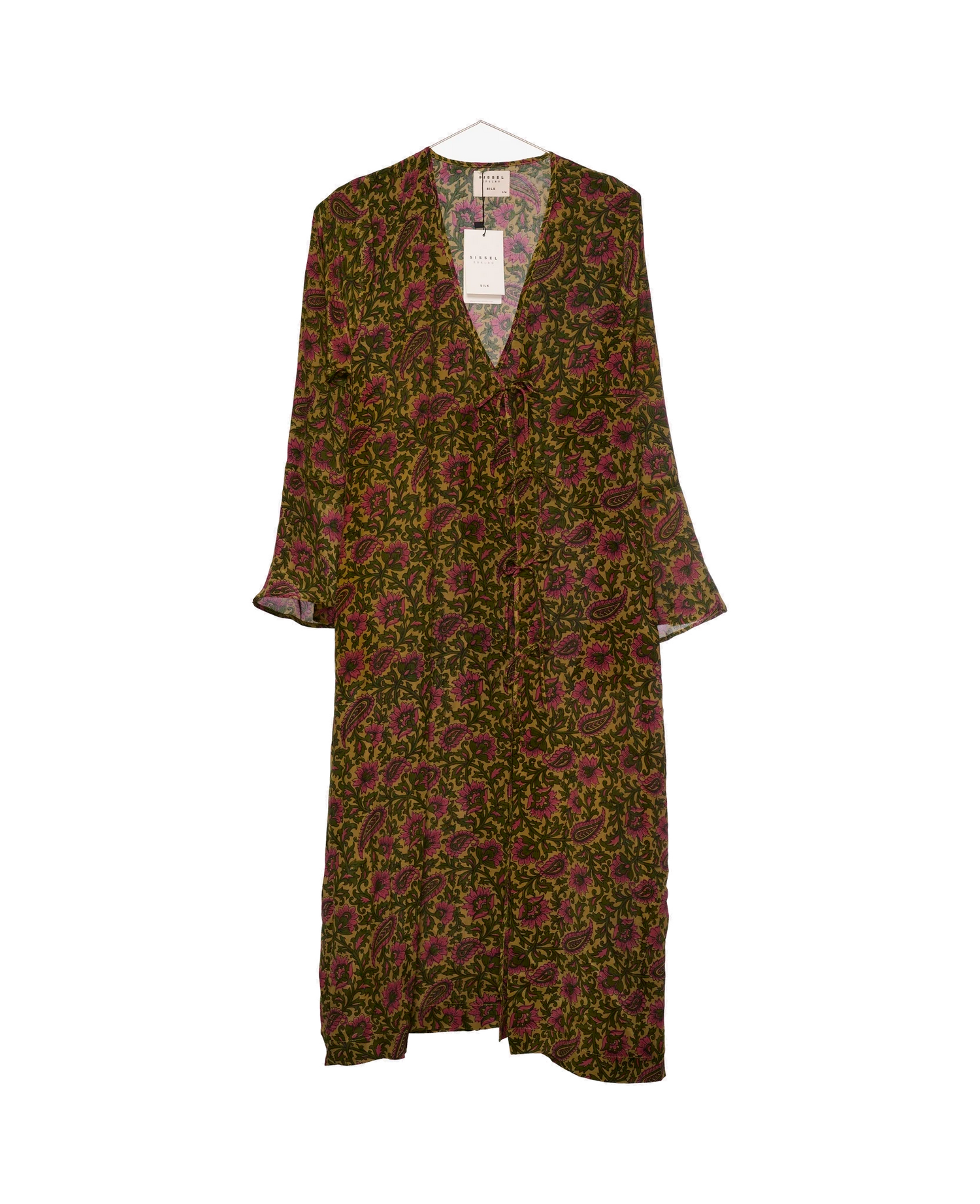 Kamela SILK Wrap Dress - No. 8