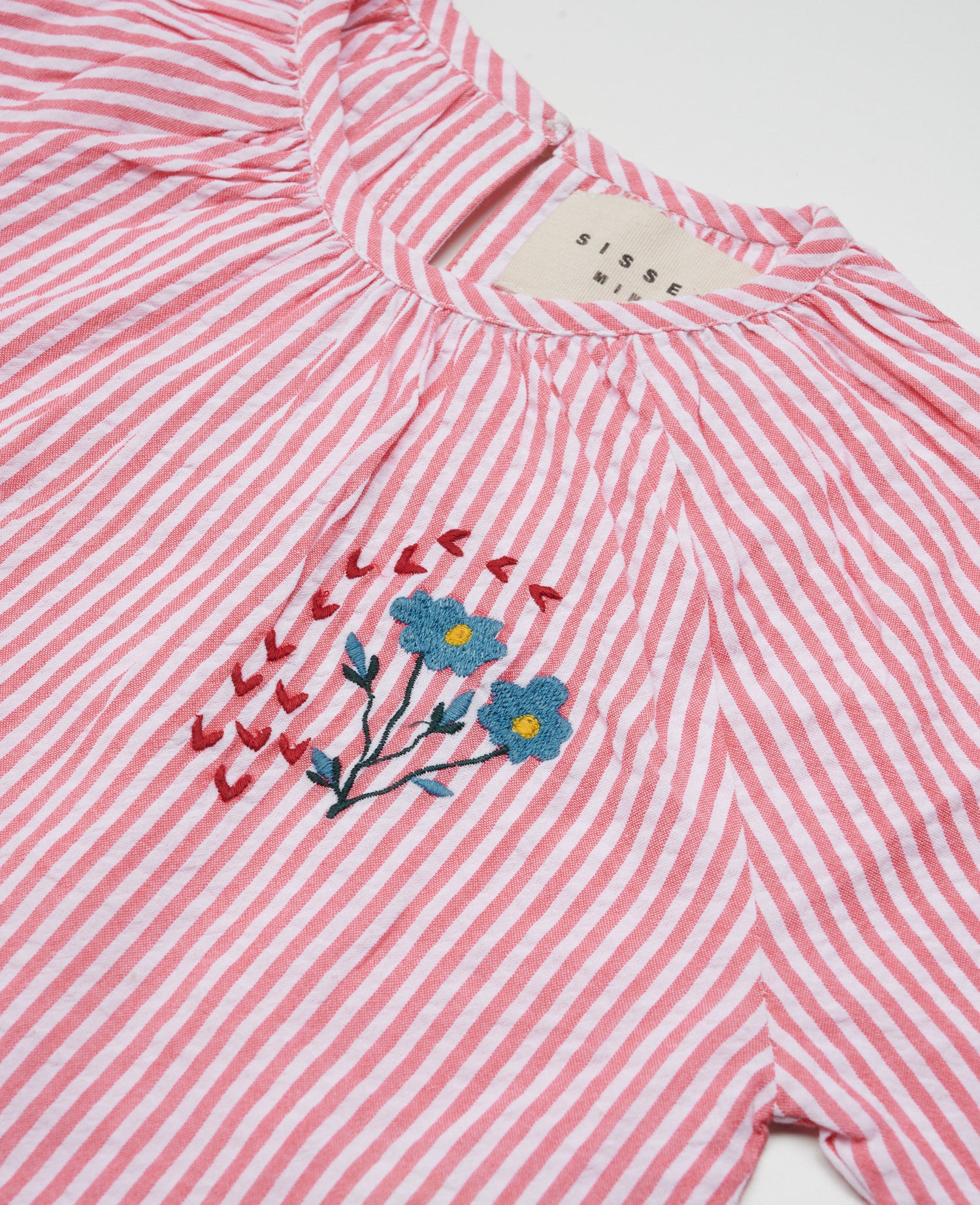 Kitty MINI Top - Red & White
