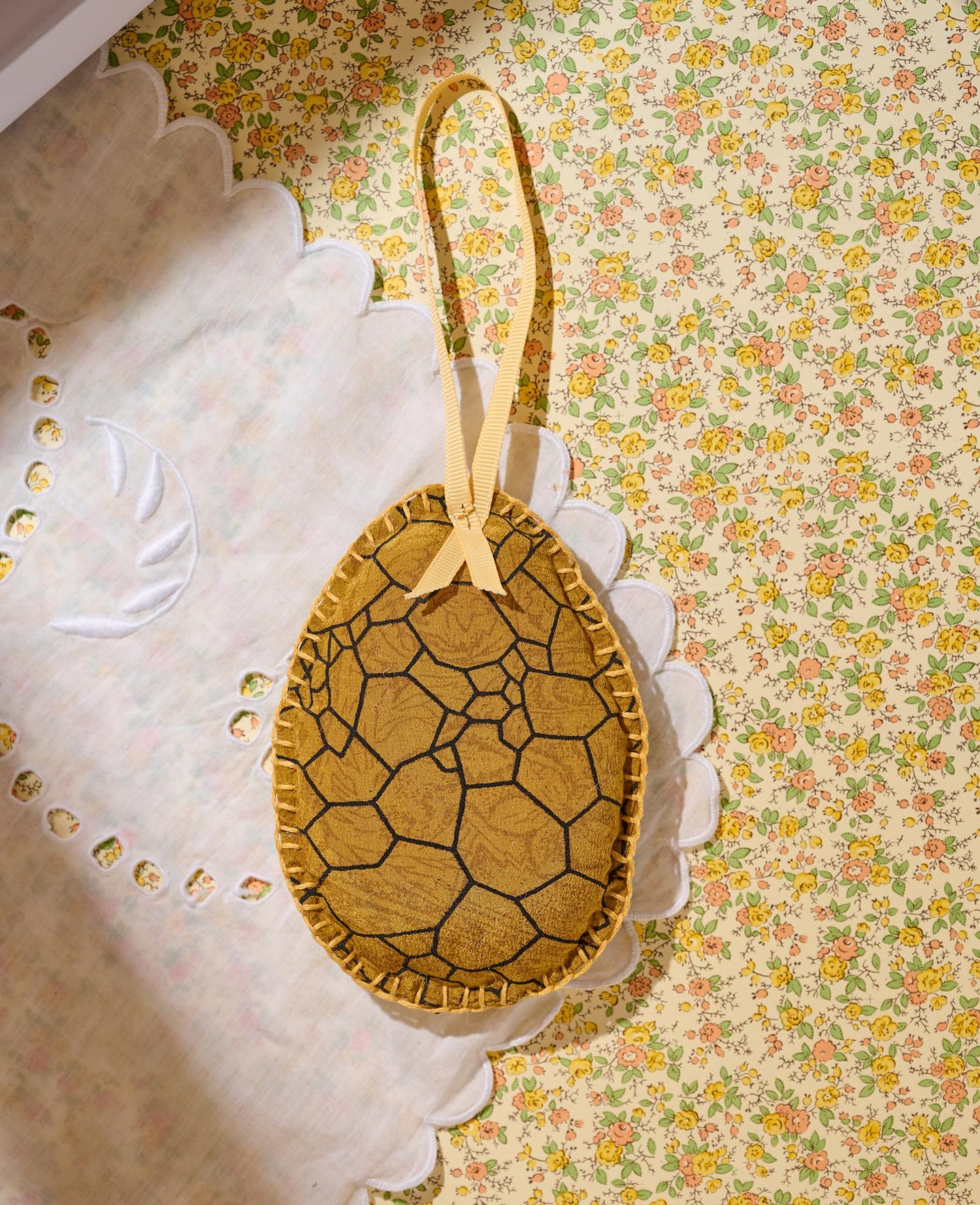 Mary SILK Ornament - No. 23