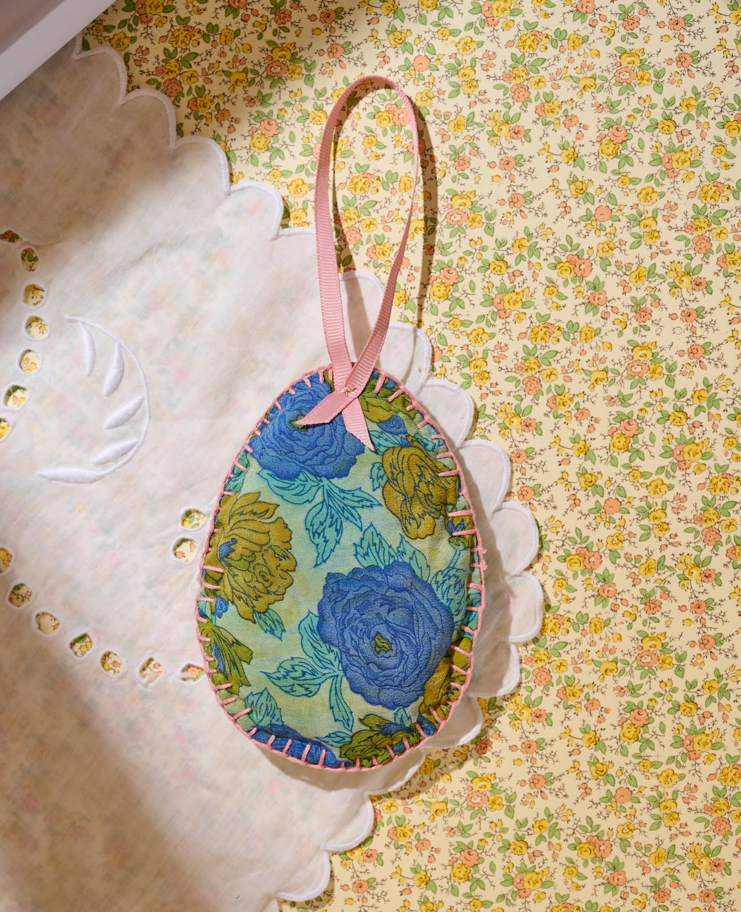 Mary SILK Ornament - No. 28