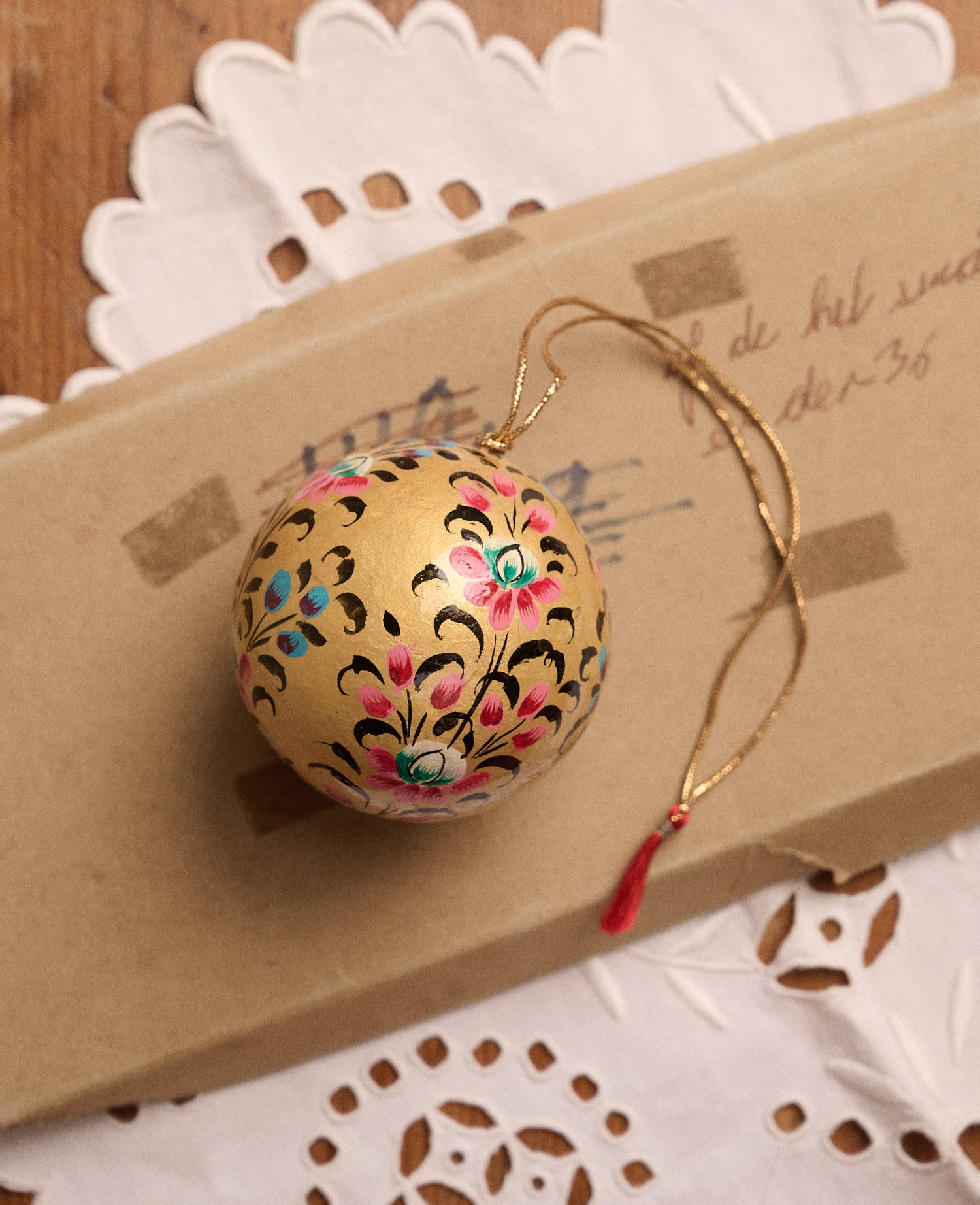 Handpainted Christmas Ornament - No. 121