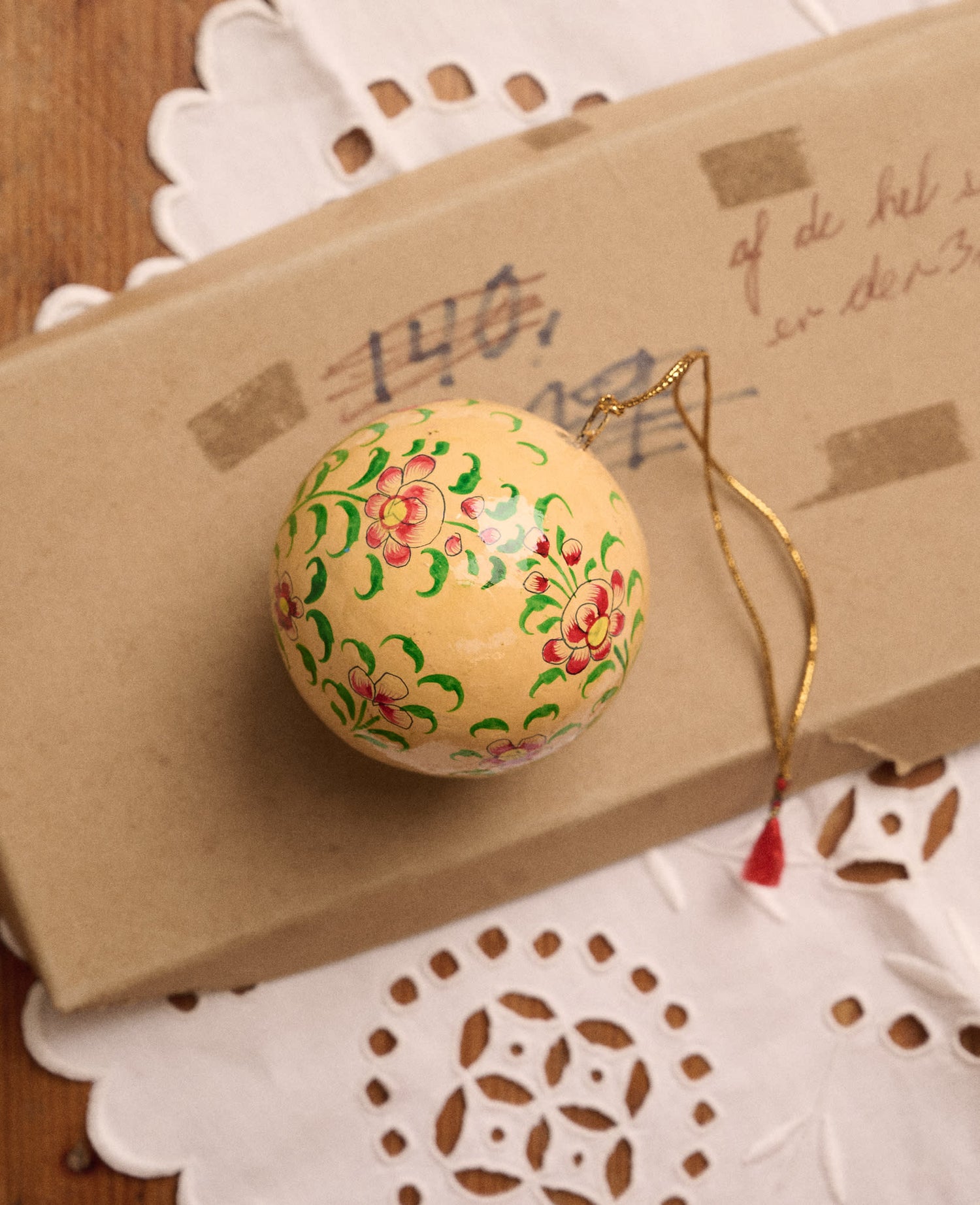 Handpainted Christmas Ornament - No. 156