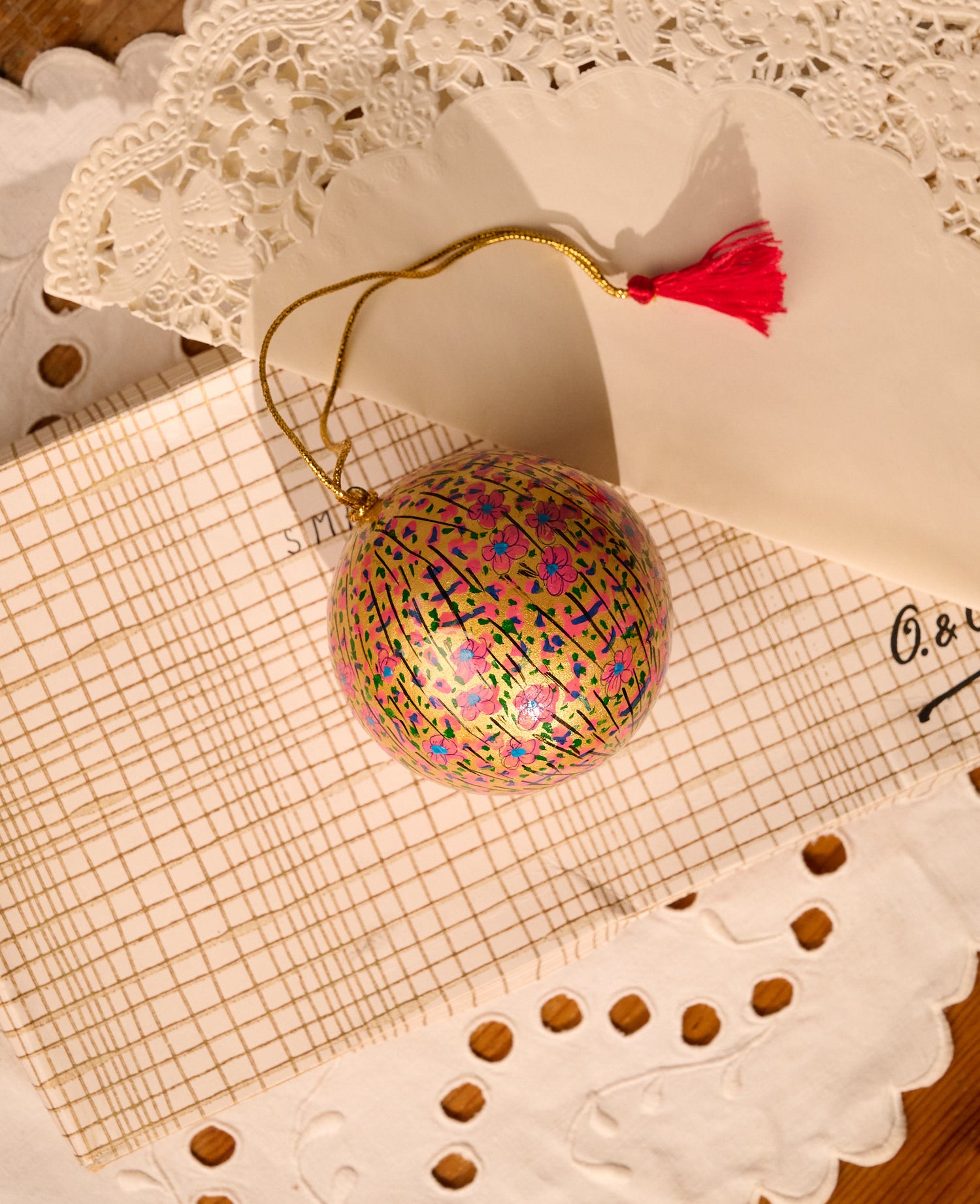 Handpainted Christmas Ornament - No. 45