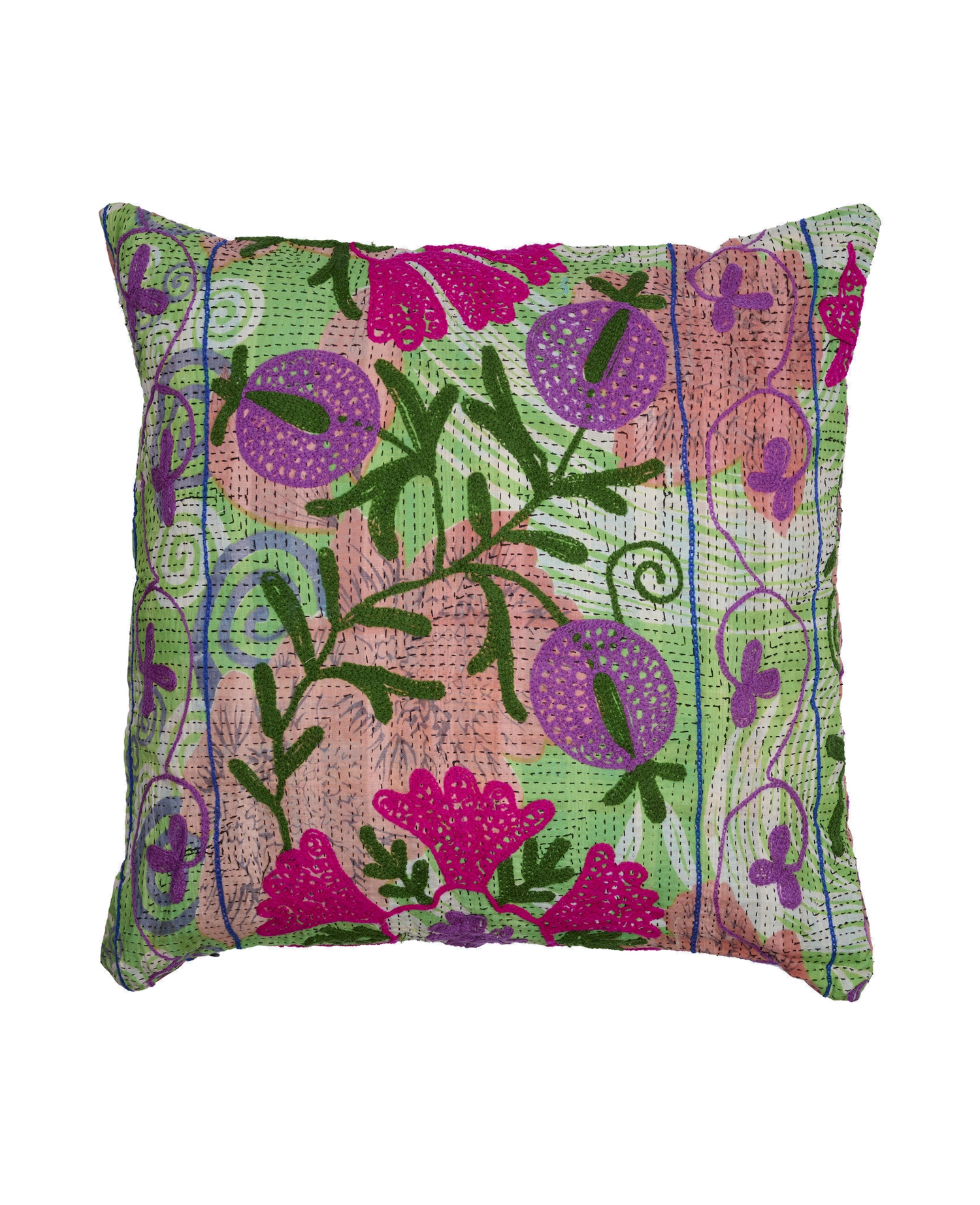 Karma Suzani Pillow Case (50 x 50) - No. 34