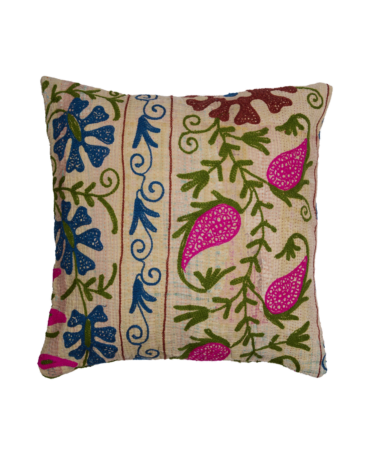 Karma Suzani Pillow Case (50 x 50) - No. 36