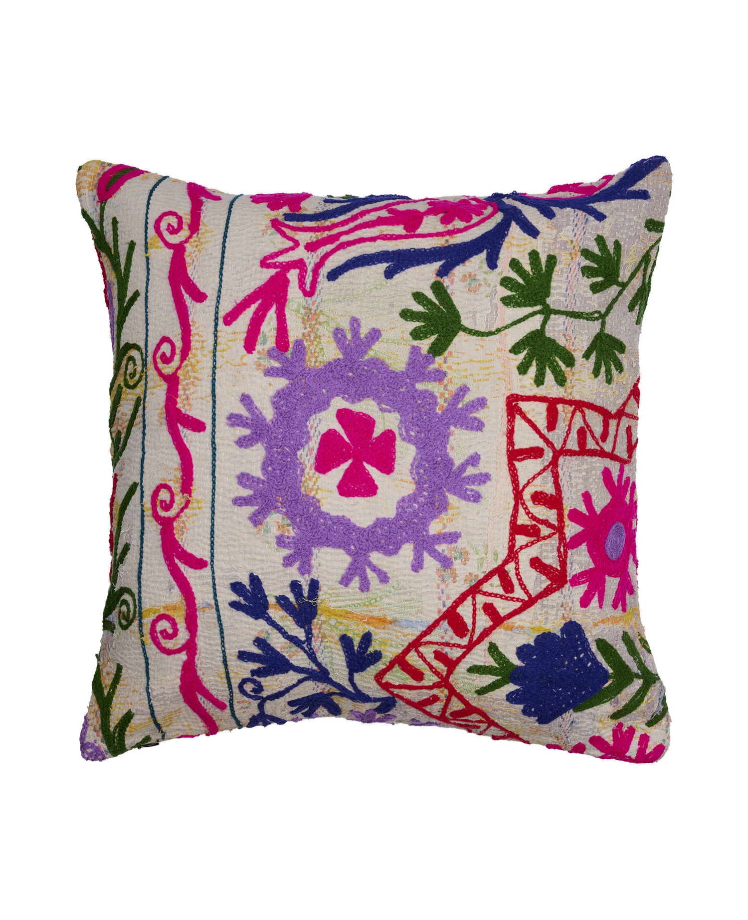 Karma Suzani Pillow Case (50 x 50) - No. 37