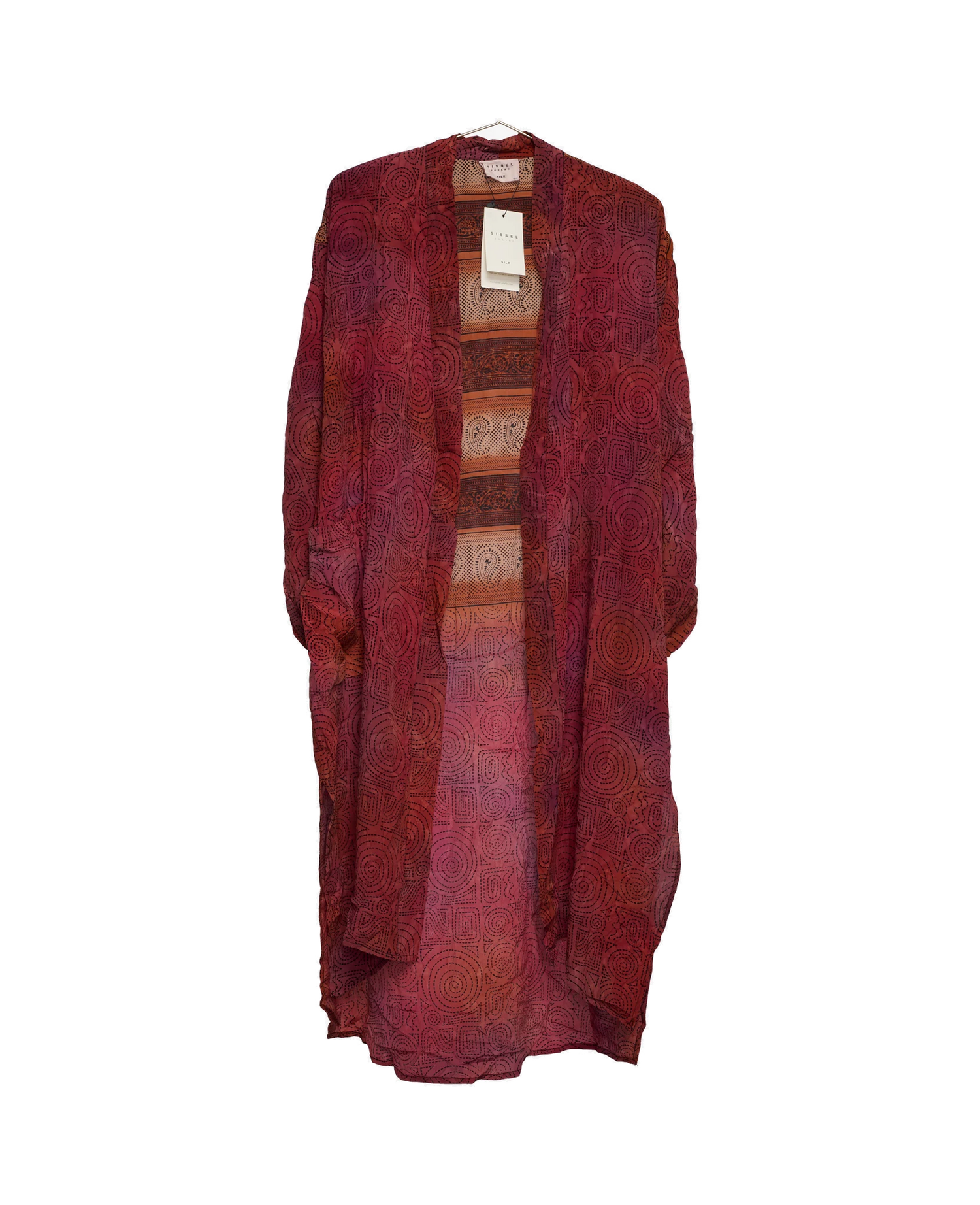 Pocket SILK Kimono - No. 155