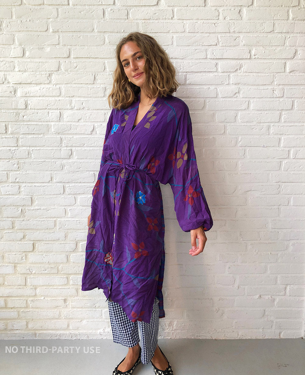Pocket SILK Kimono - No. 83