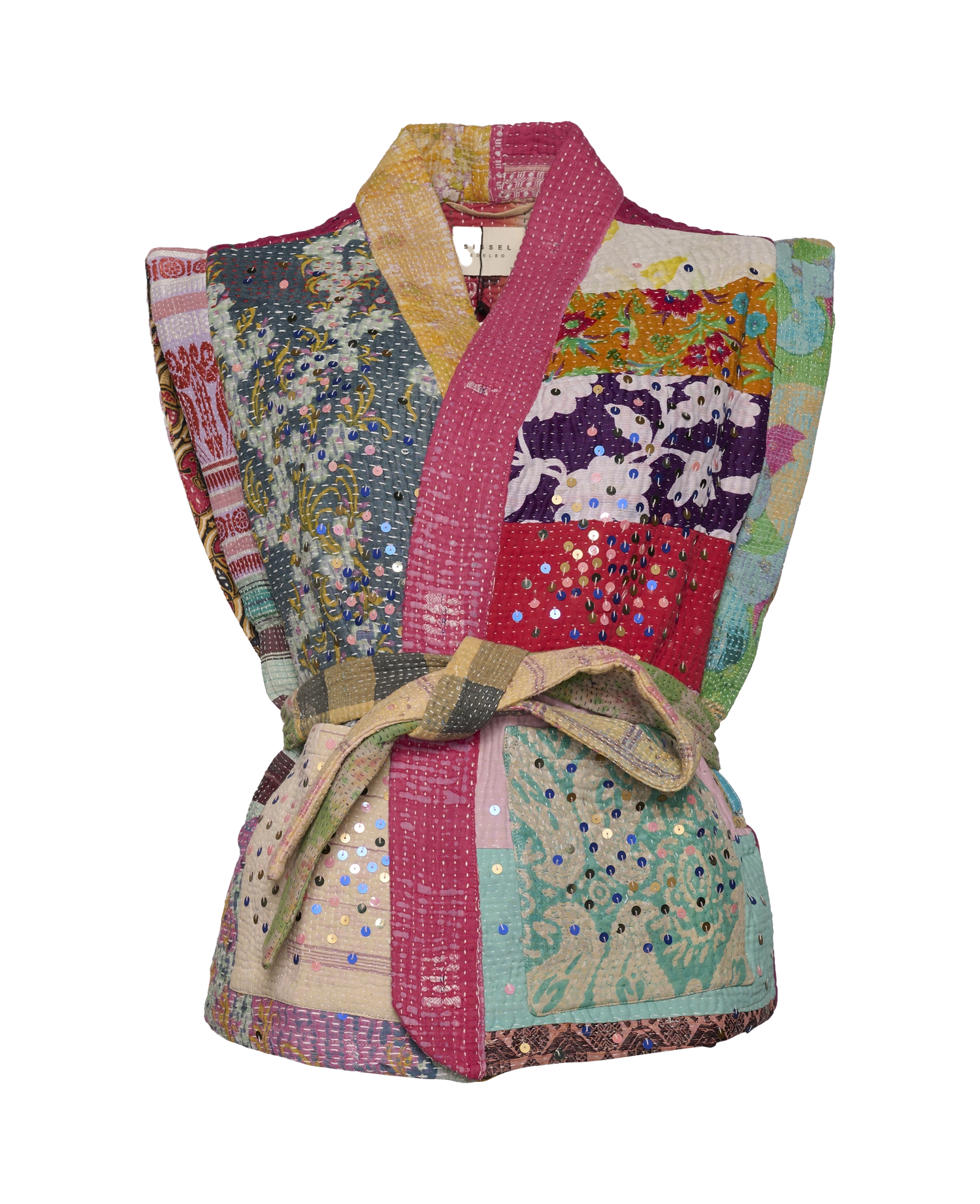 Emery Sequins Vest - Sequins No. 25