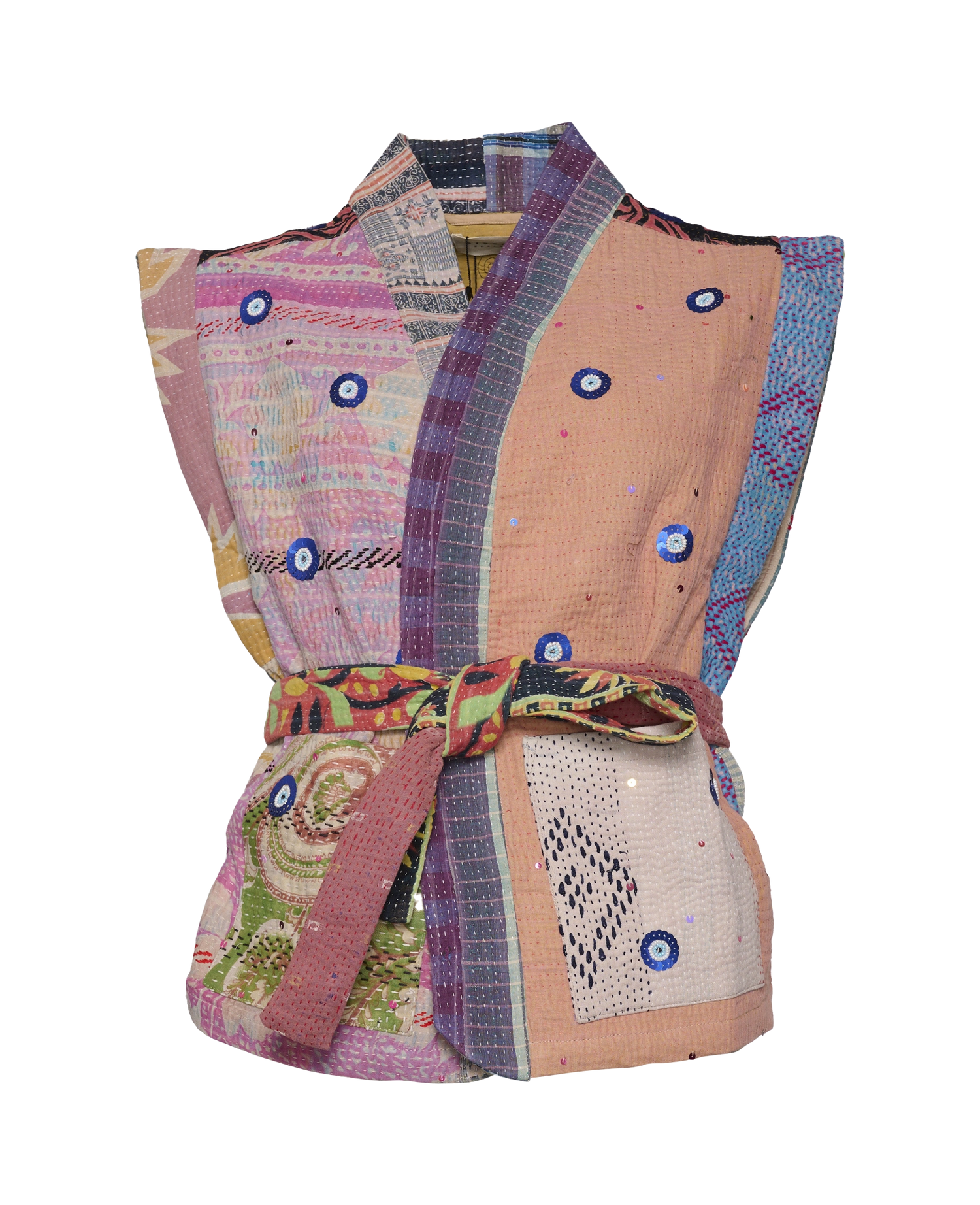 Emery Sequins Vest - Evil Eye No. 13