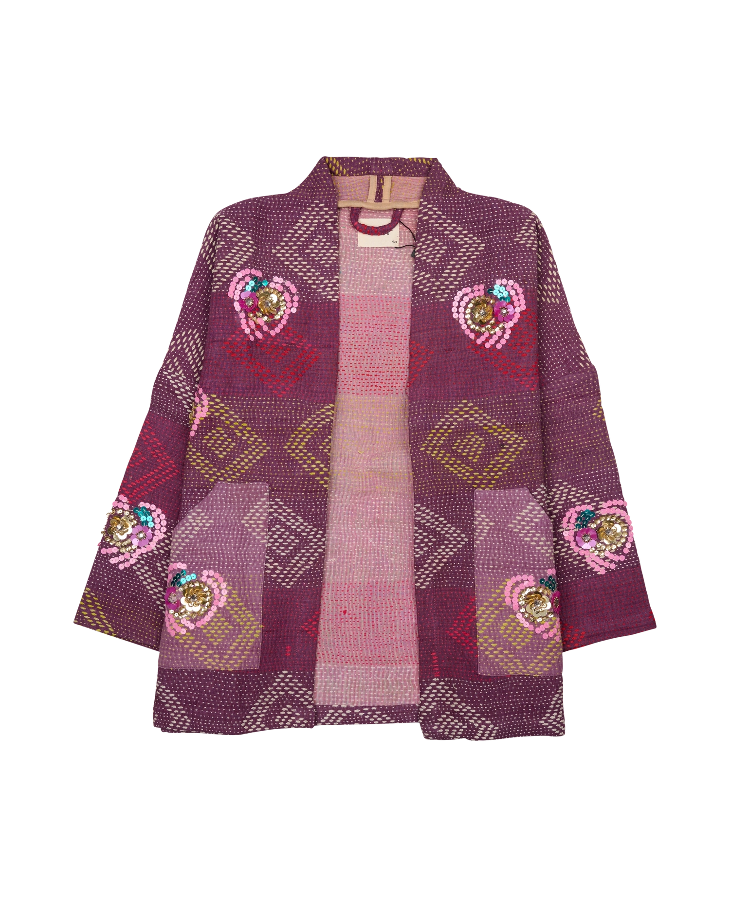 Tyler Sequins Jacket - Flowers No. 104
