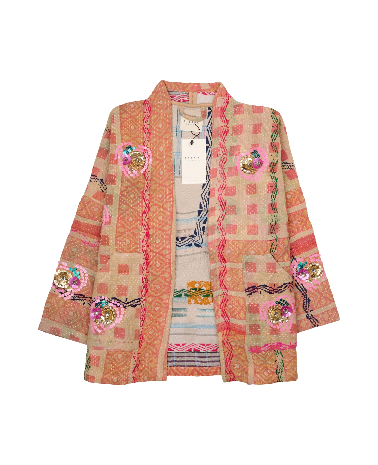 Tyler Sequins Jacket - Flowers No. 107