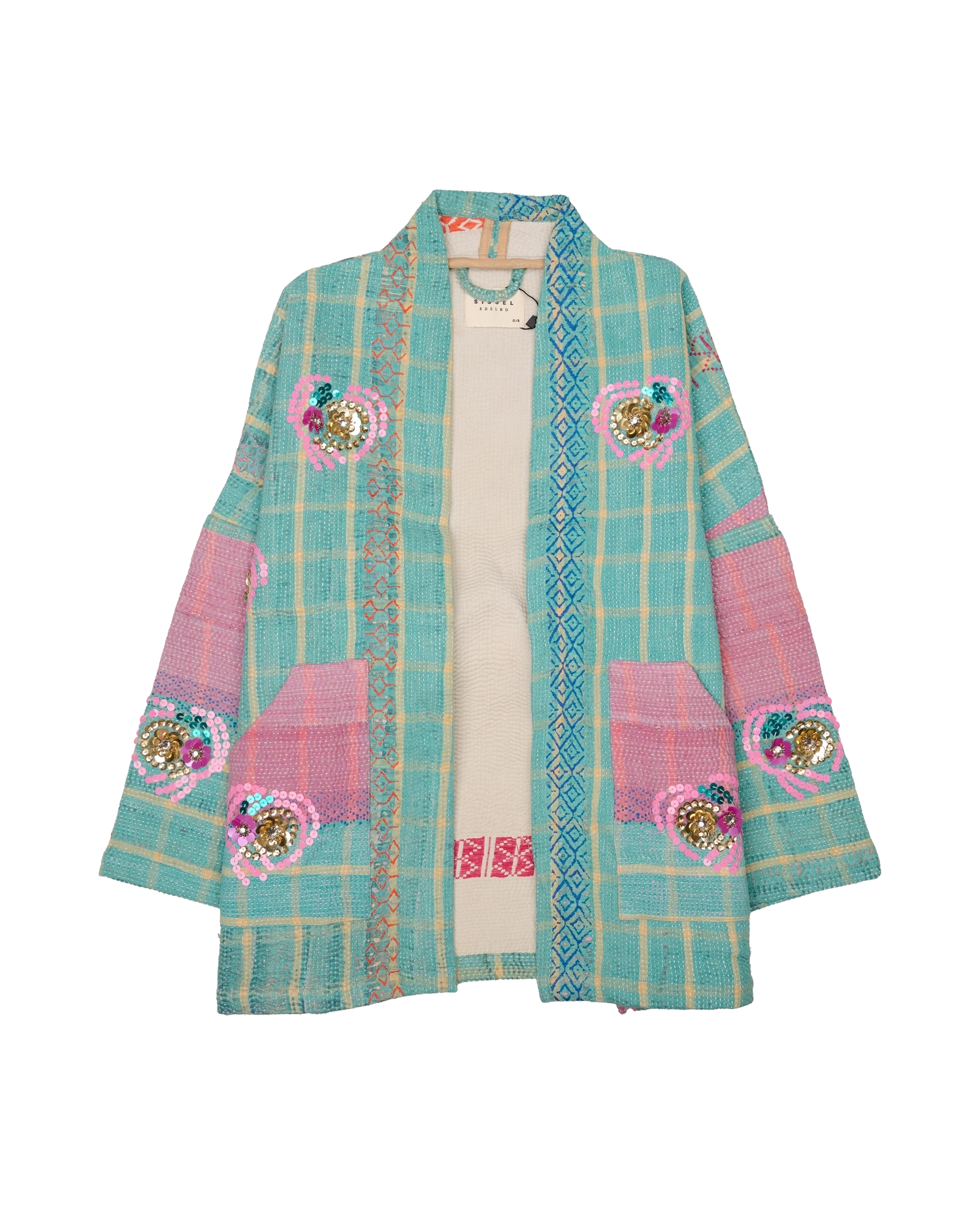 Tyler Sequins Jacket - Flowers No. 118