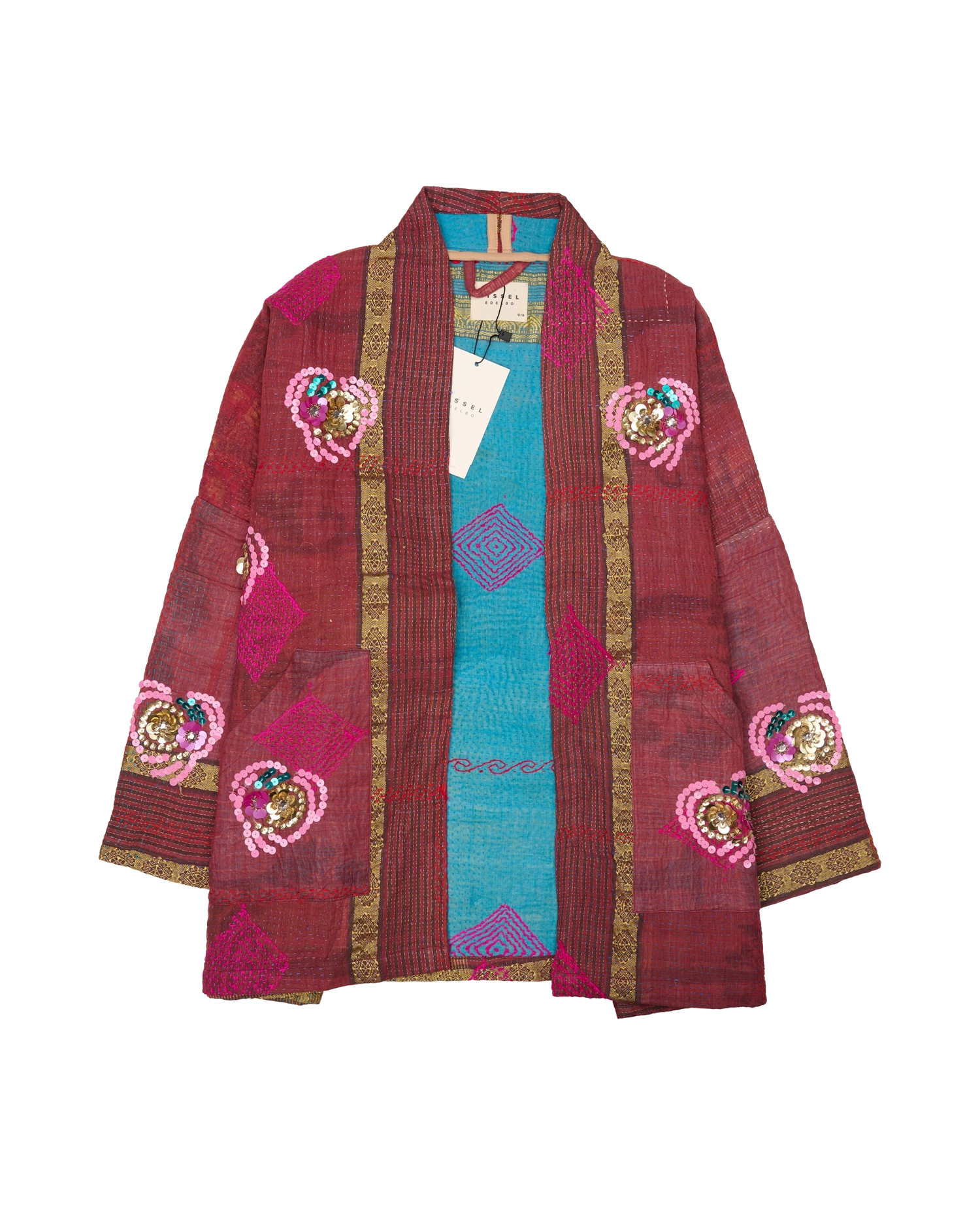 Tyler Sequins Jacket - Flowers No. 122