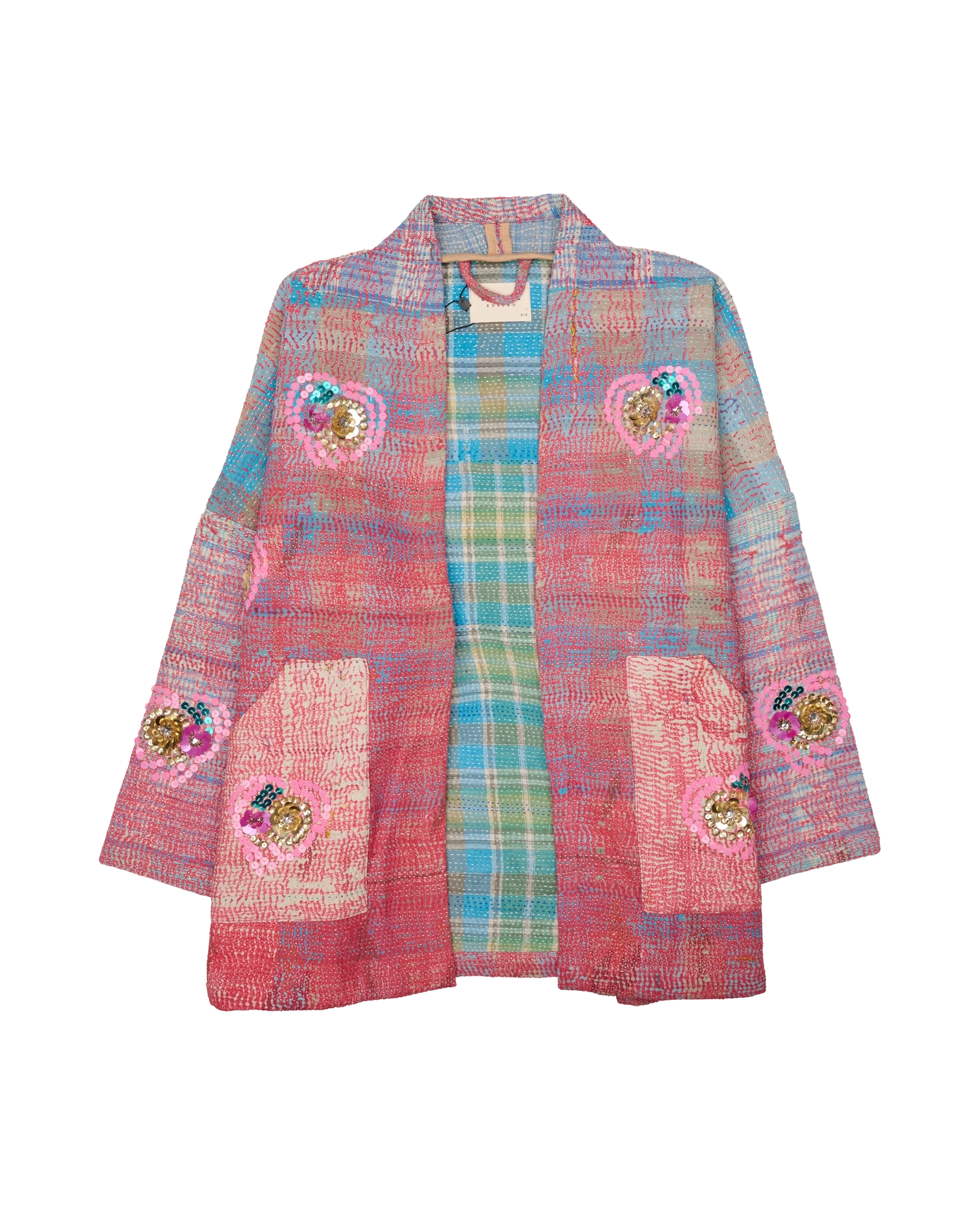 Tyler Sequins Jacket - Flowers No. 124