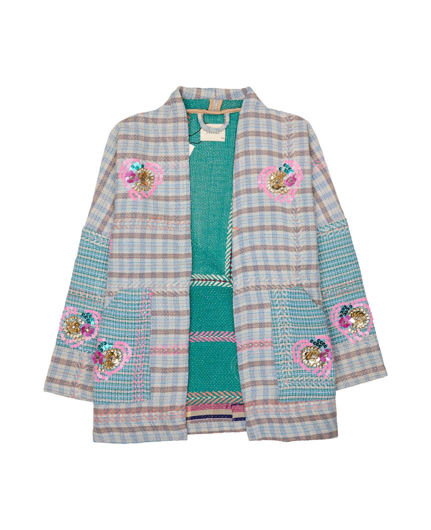 Tyler Sequins Jacket - Flowers No. 126