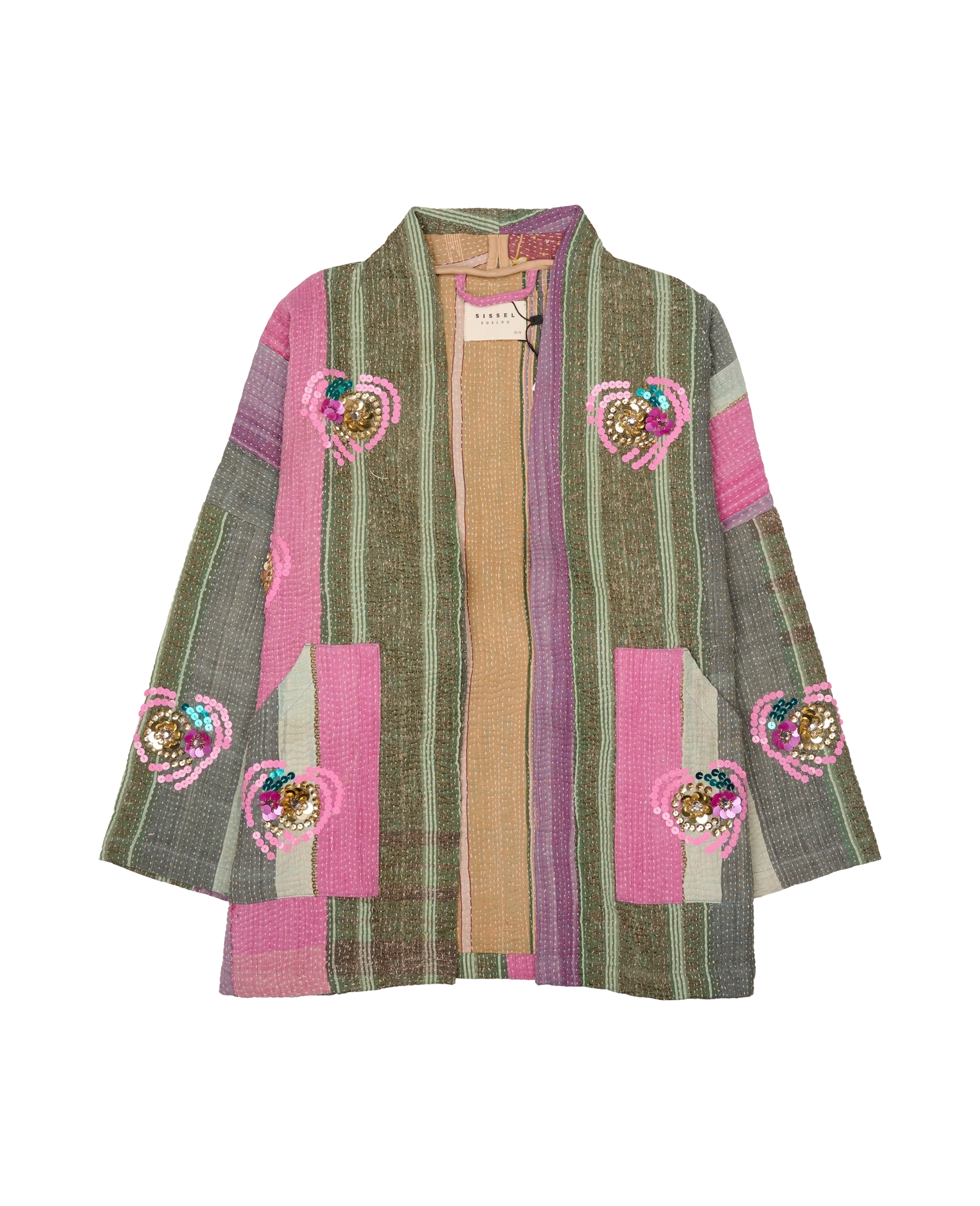 Tyler Sequins Jacket - Flowers No. 129