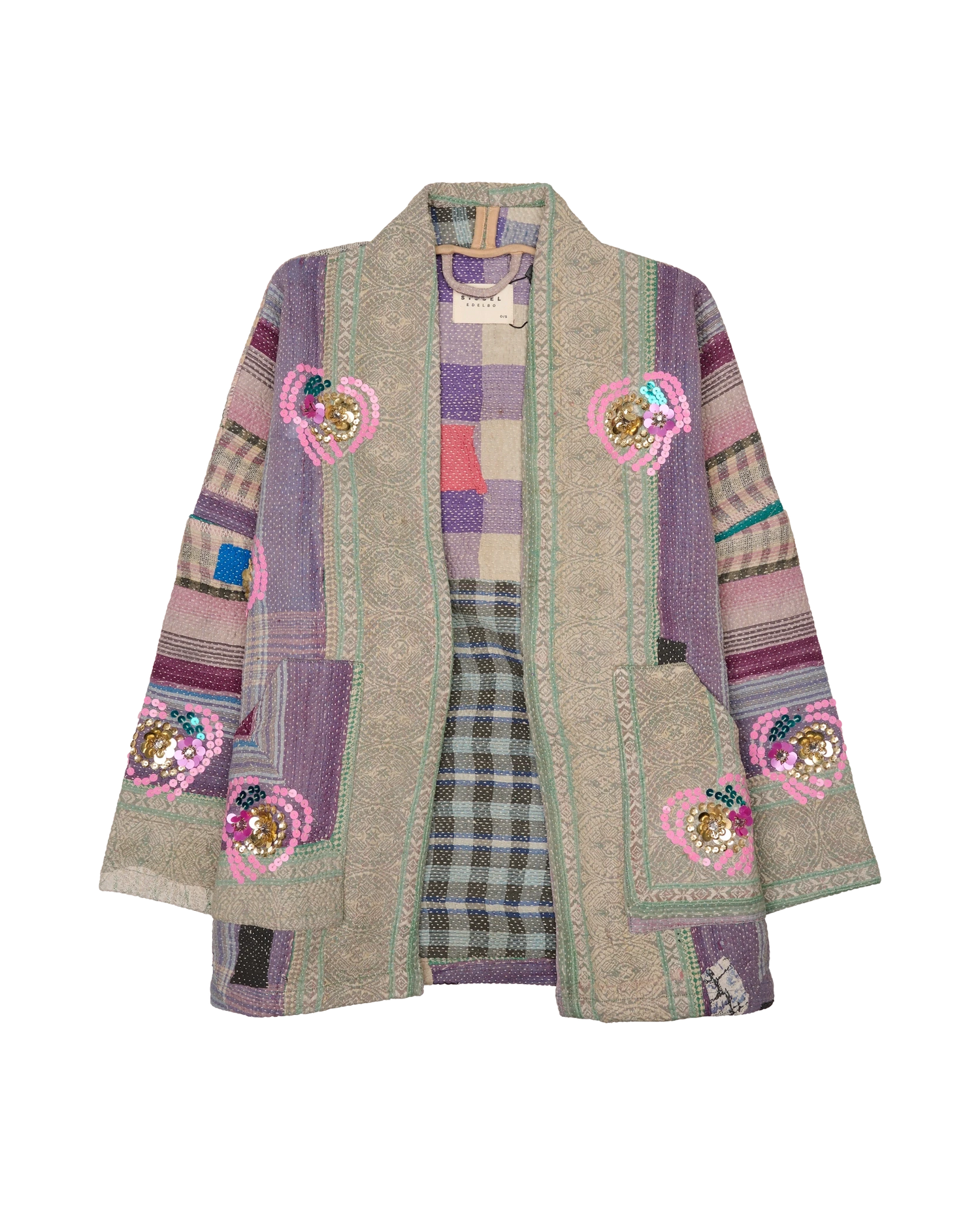 Tyler Sequins Jacket - Flowers No. 131