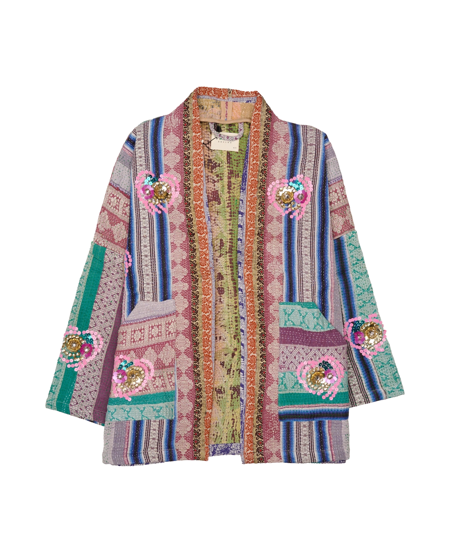Tyler Sequins Jacket - Flowers No. 132