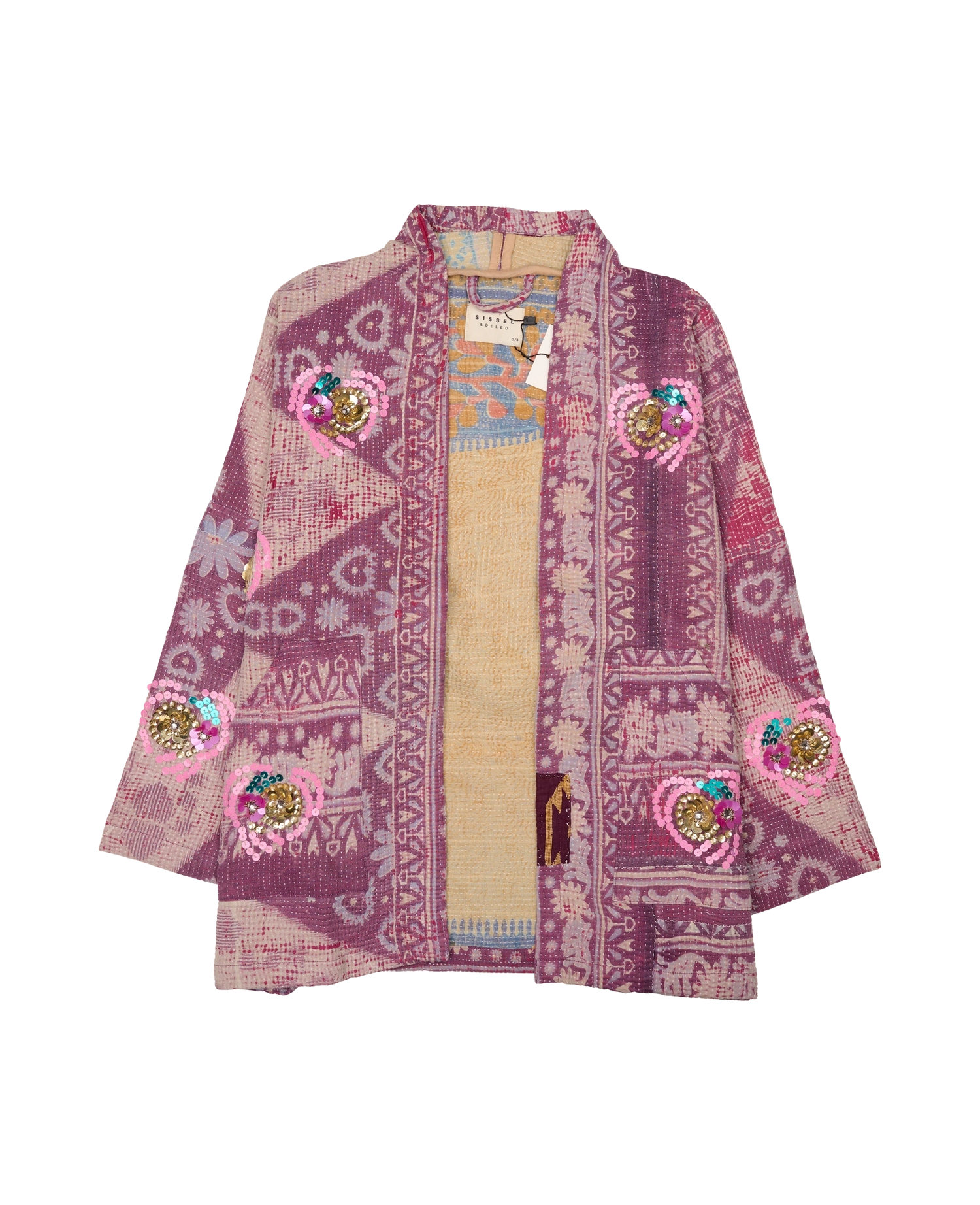 Tyler Sequins Jacket - Flowers No. 137