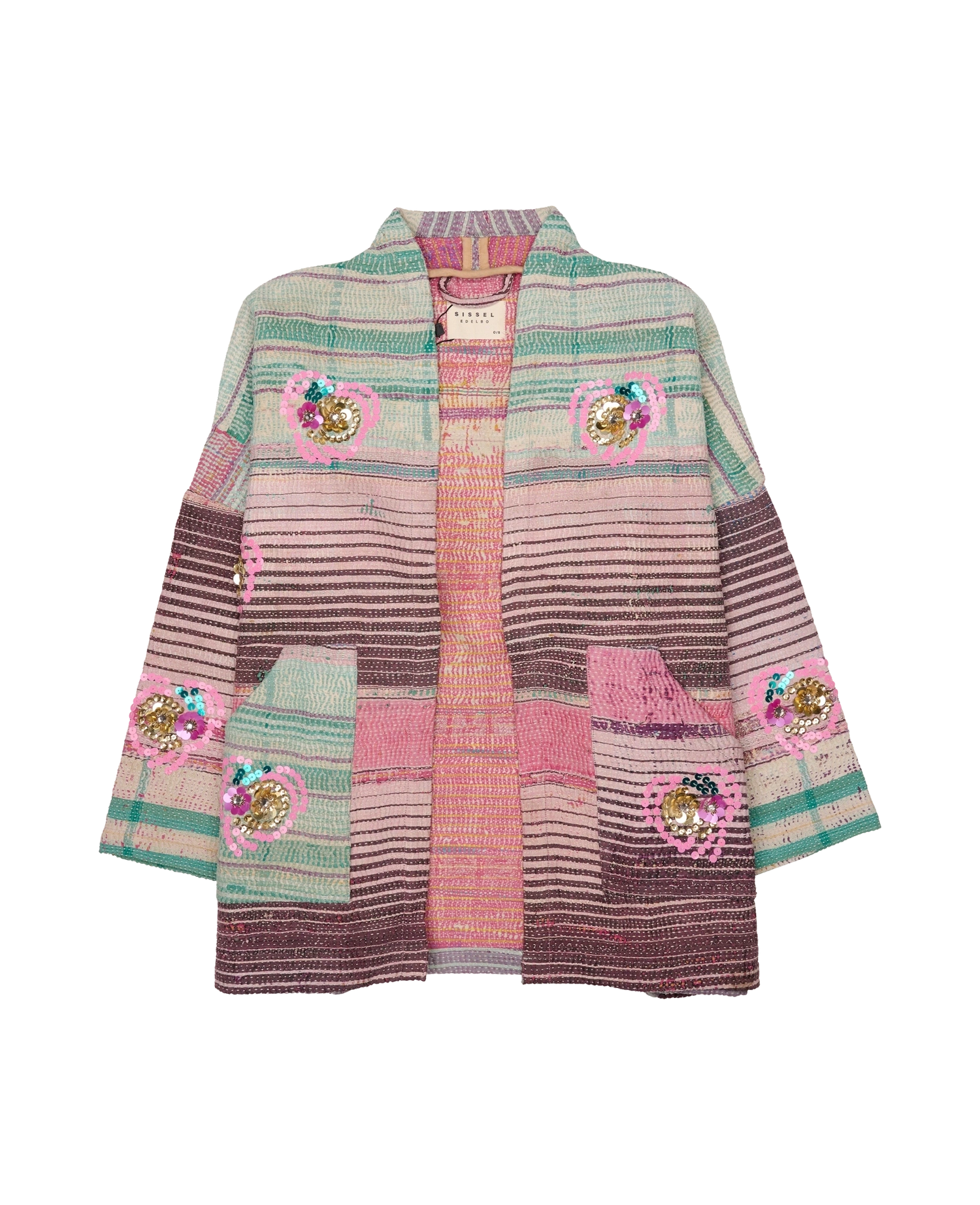 Tyler Sequins Jacket - Flowers No. 139