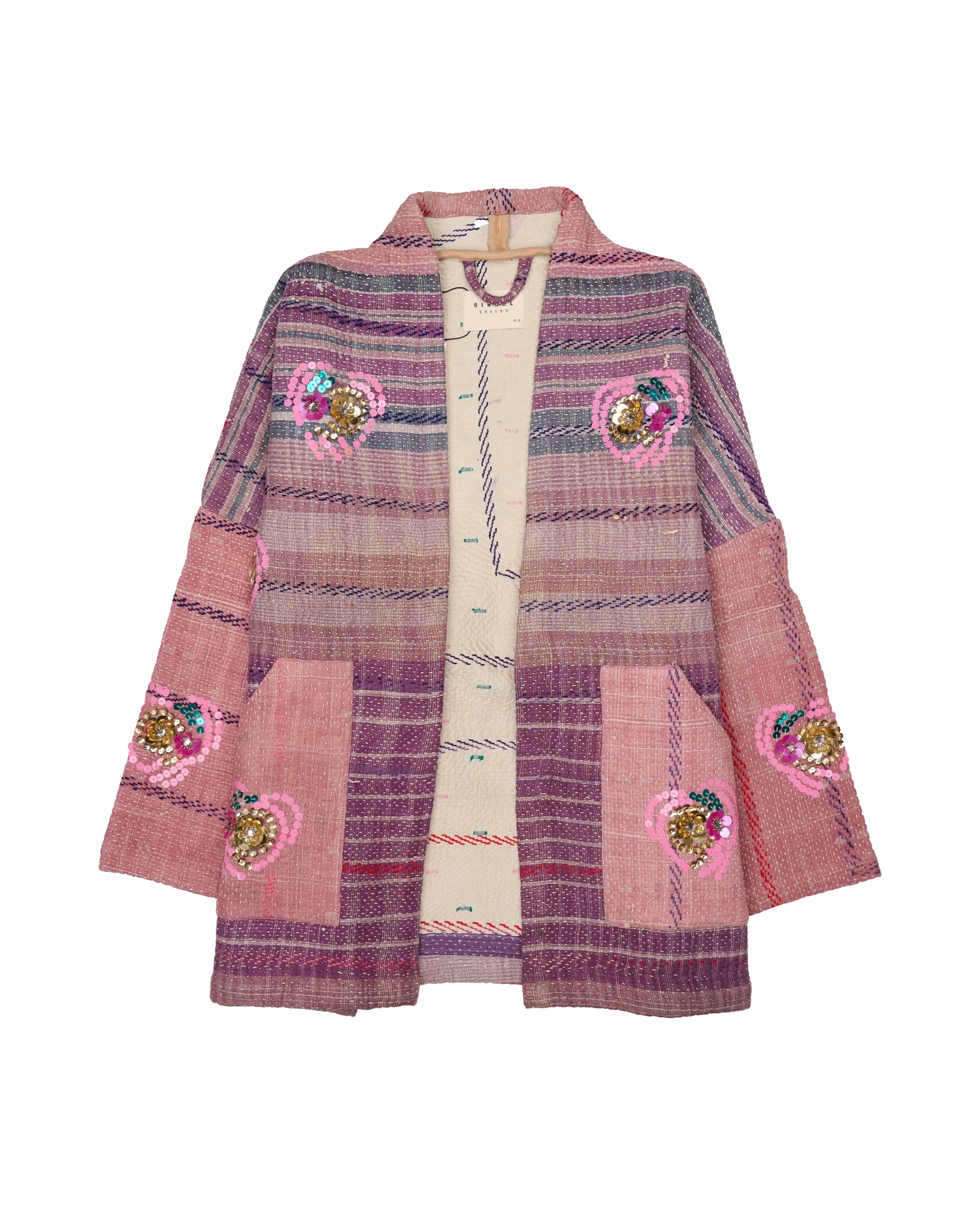 Tyler Sequins Jacket - Flowers No. 141