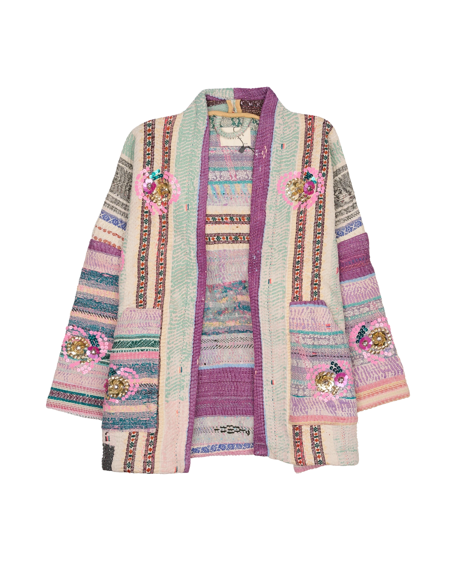 Tyler Sequins Jacket - Flowers No. 145