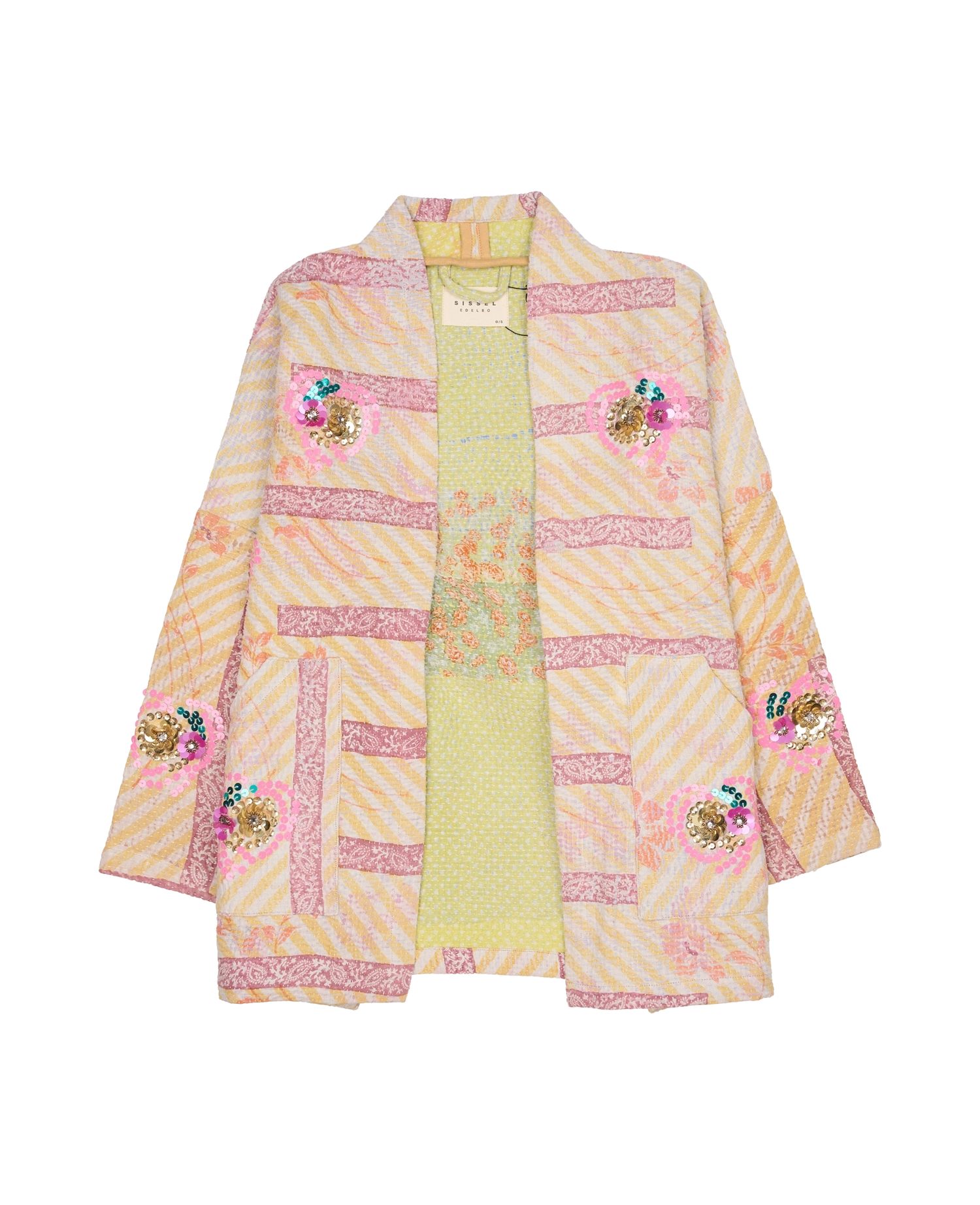 Tyler Sequins Jacket - Flowers No. 155