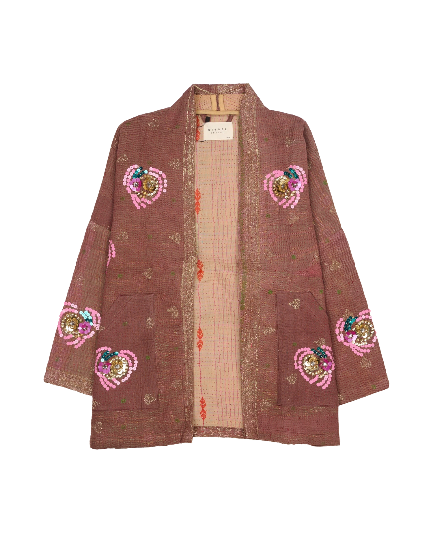Tyler Sequins Jacket - Flowers No. 160