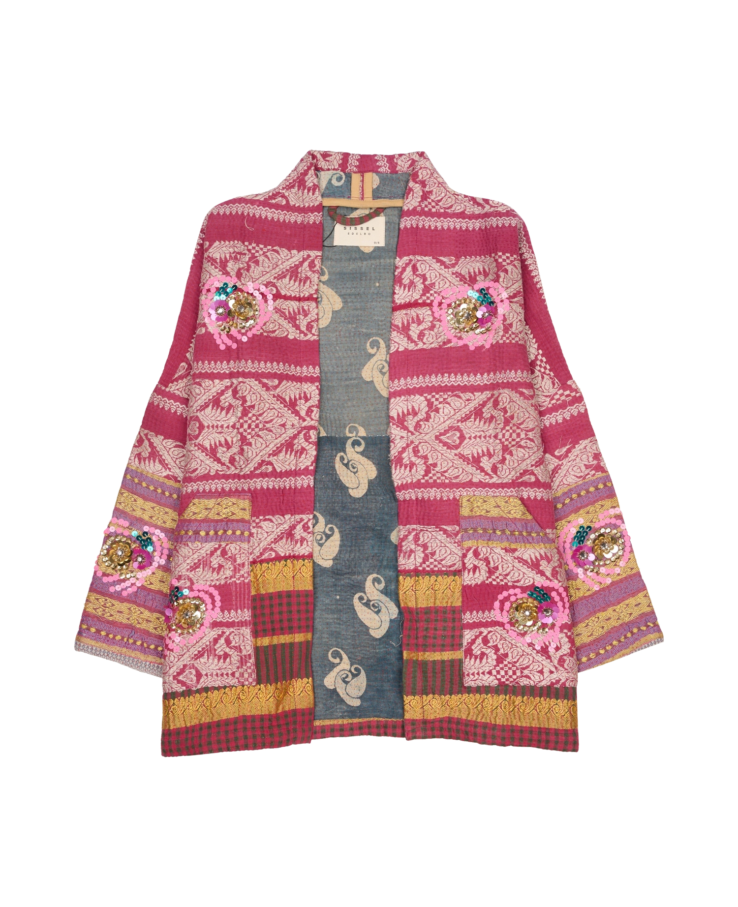 Tyler Sequins Jacket - Flowers No. 173