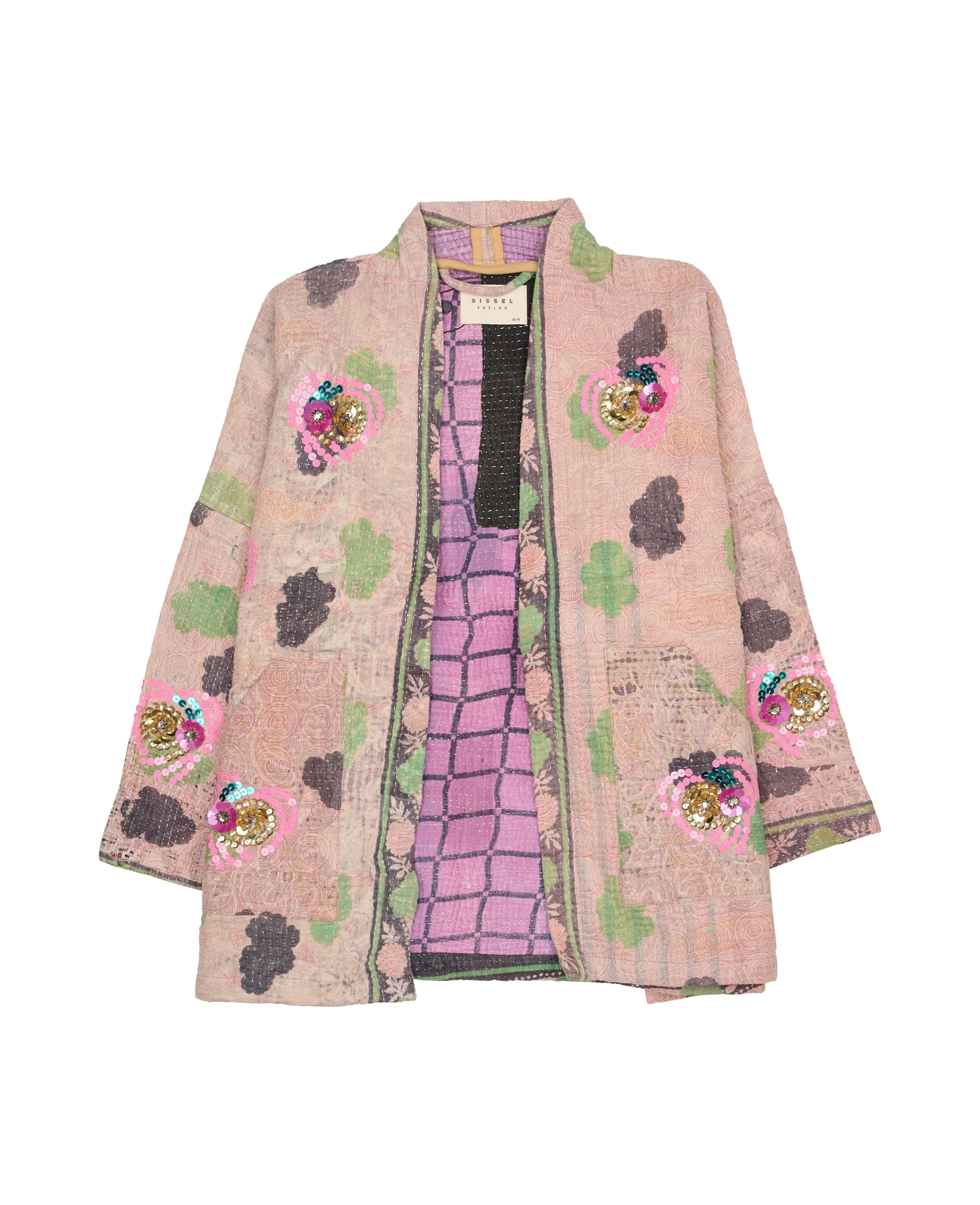 Tyler Sequins Jacket - Flowers No. 174