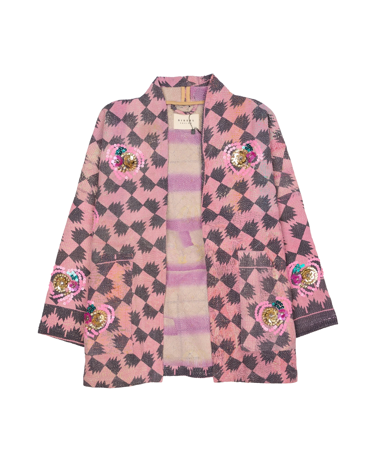 Tyler Sequins Jacket - Flowers No. 175