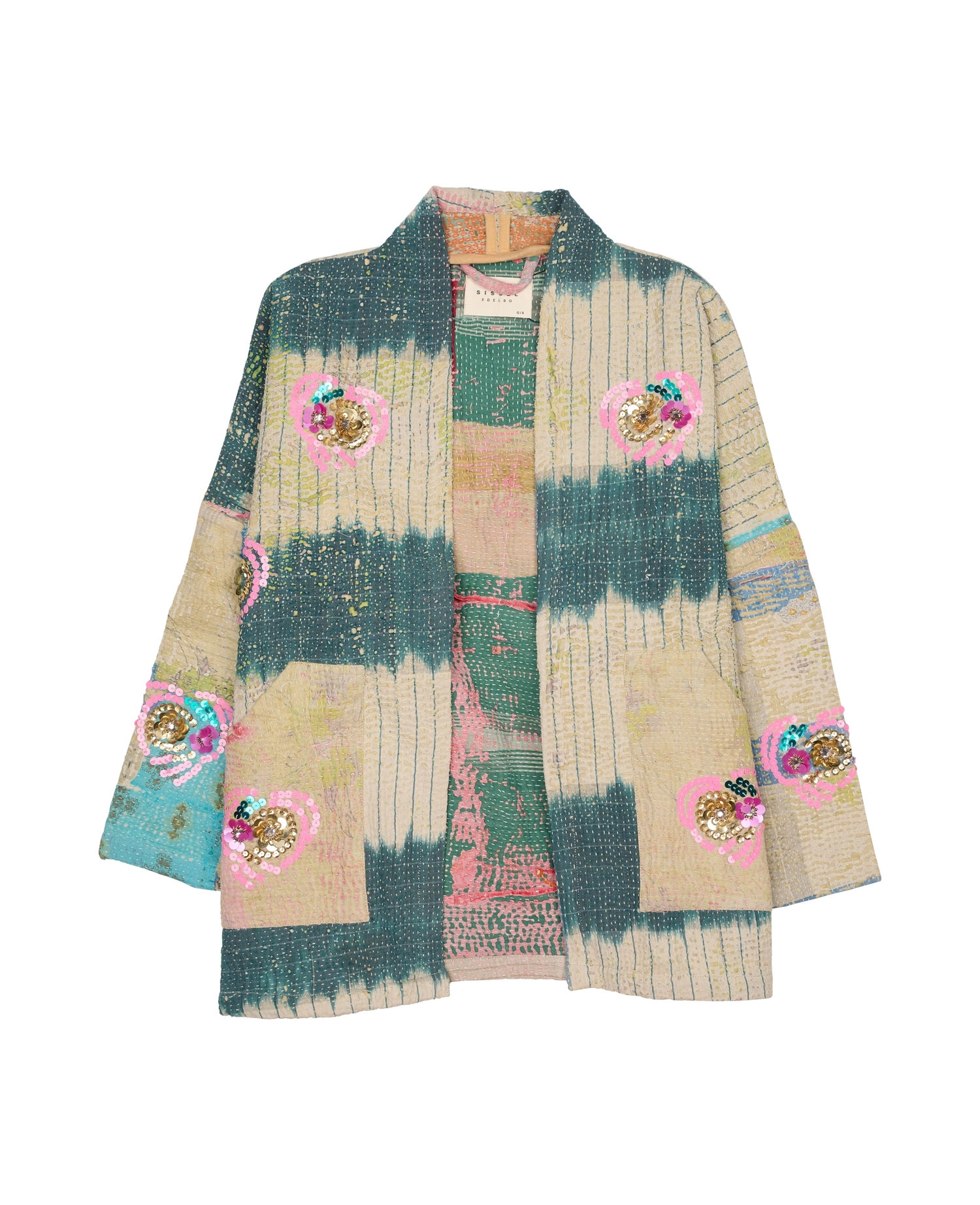 Tyler Sequins Jacket - Flowers No. 177