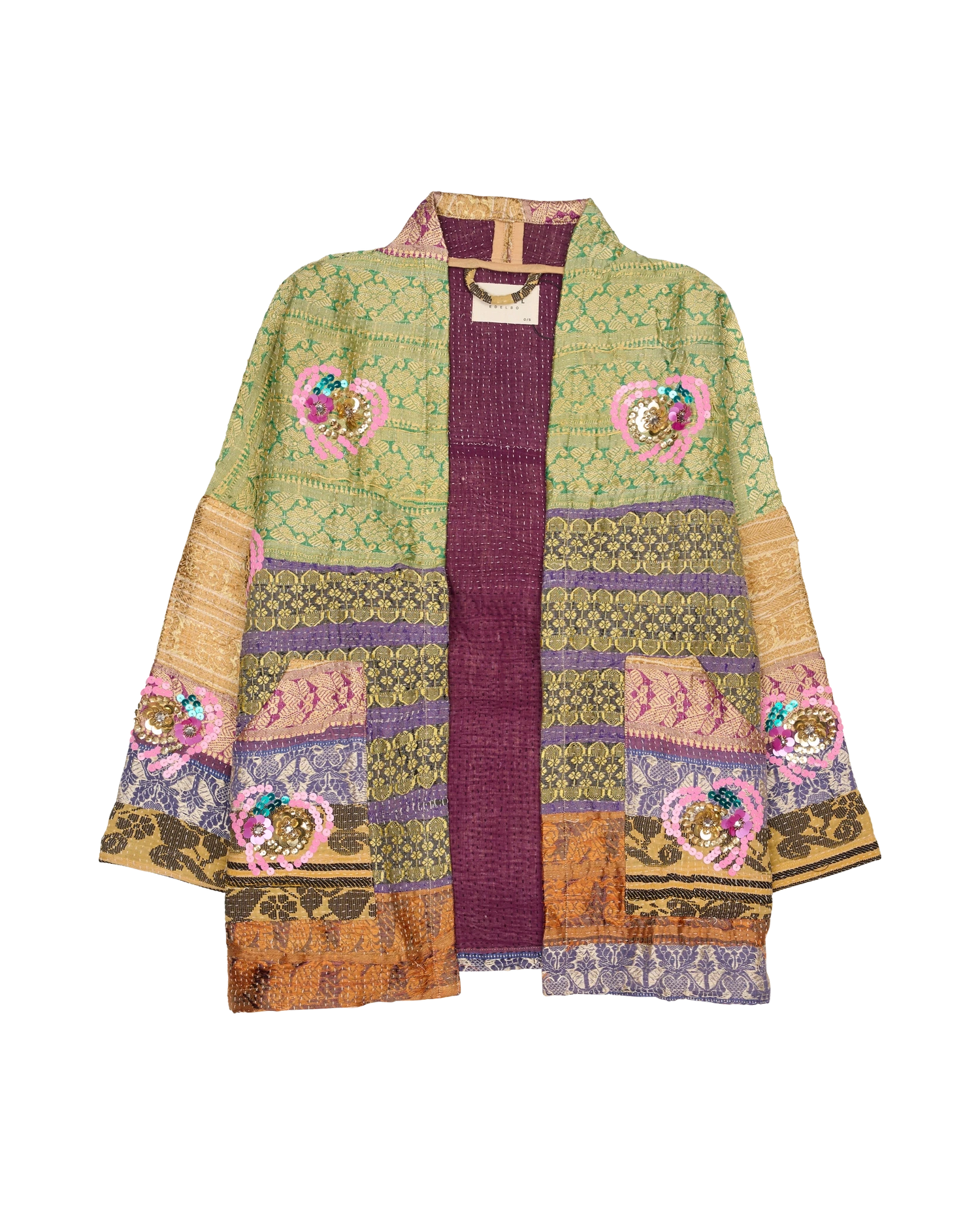 Tyler Sequins Jacket - Flowers No. 180