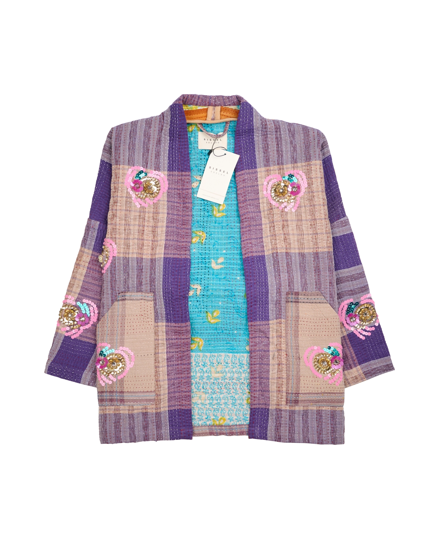 Tyler Sequins Jacket - Flowers No. 192