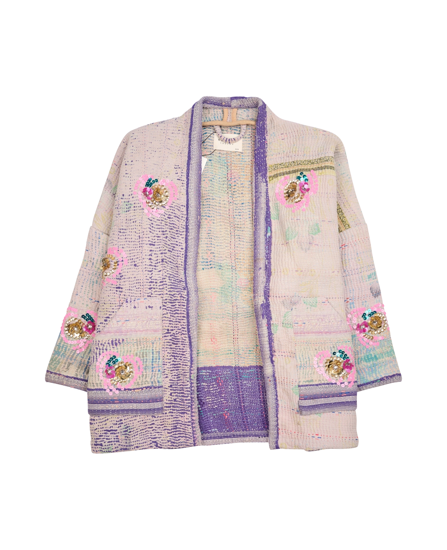 Tyler Sequins Jacket - Flowers No. 199