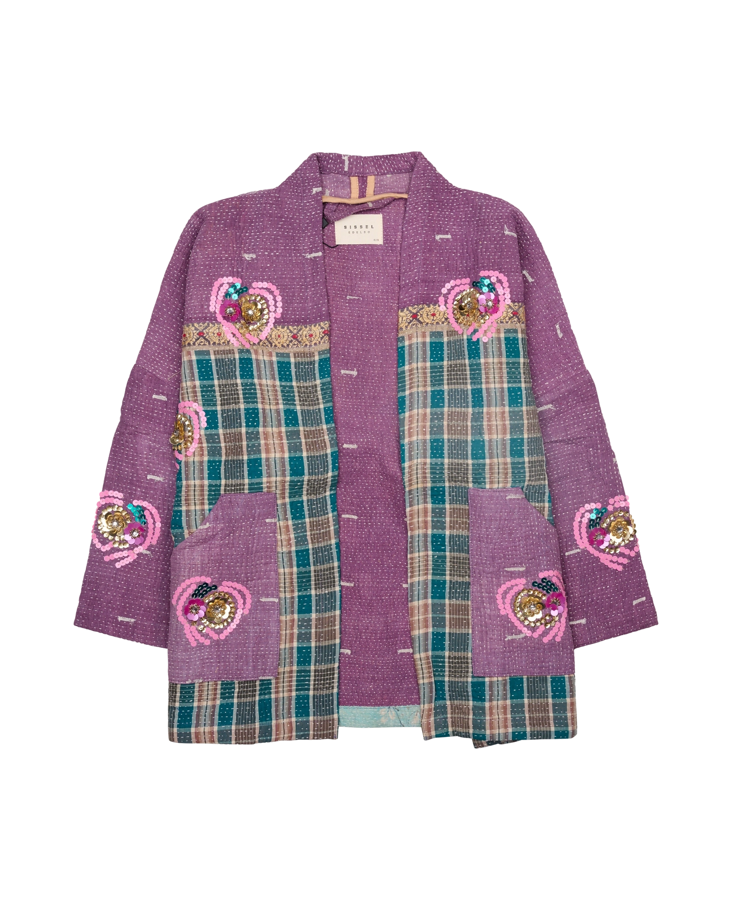 Tyler Sequins Jacket - Flowers No. 33