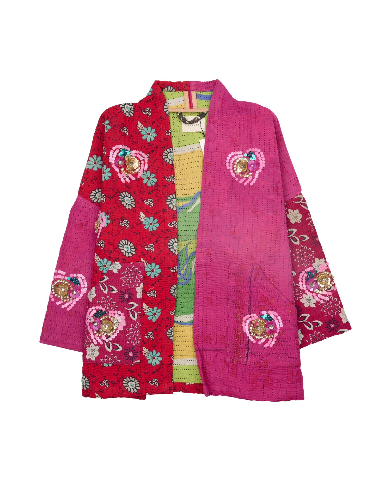 Tyler Sequins Jacket - Flowers No. 50