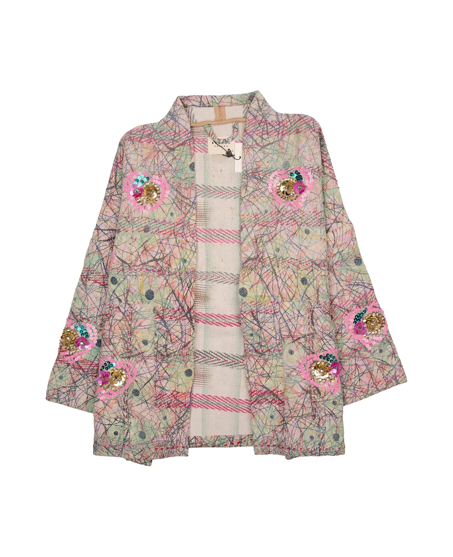 Tyler Sequins Jacket - Flowers No. 62